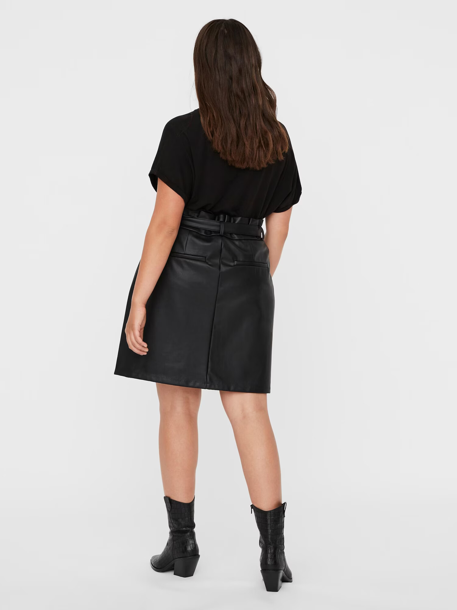 Vero Moda Curve Fustă negru - Pled.ro