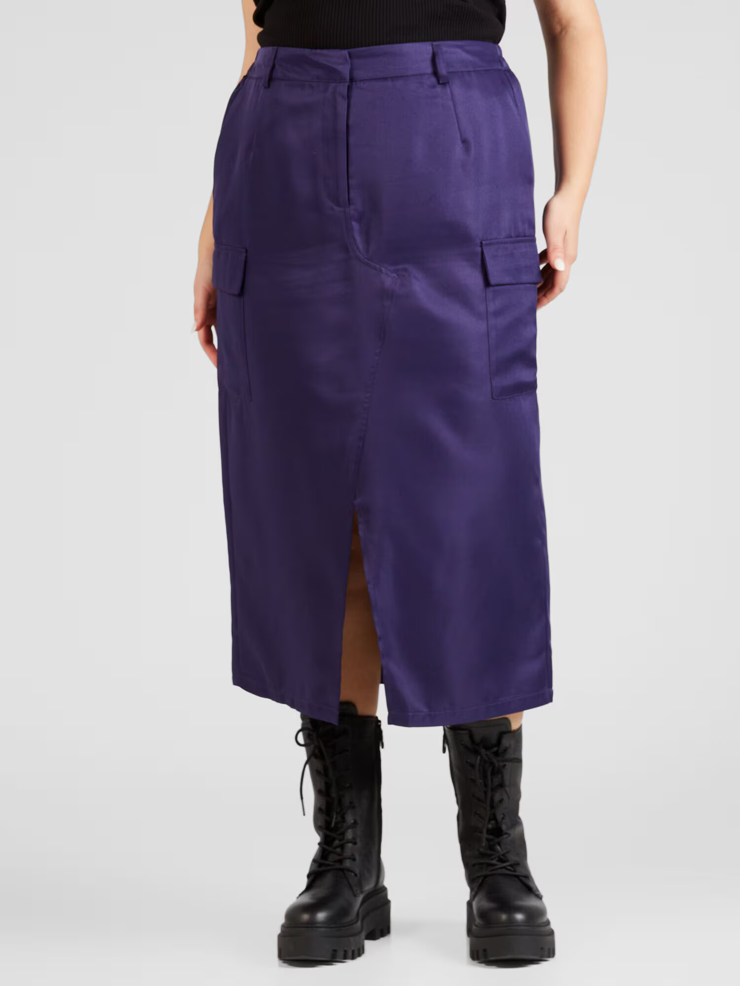 Vero Moda Curve Fustă 'SIKKA' indigo - Pled.ro