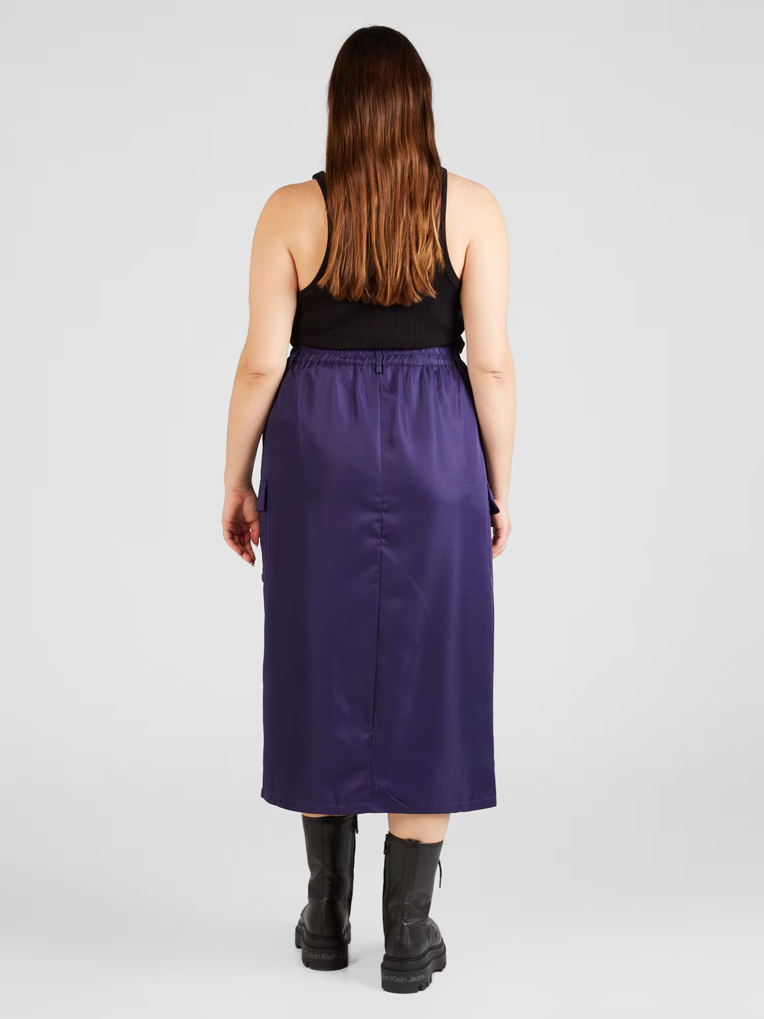 Vero Moda Curve Fustă 'SIKKA' indigo - Pled.ro