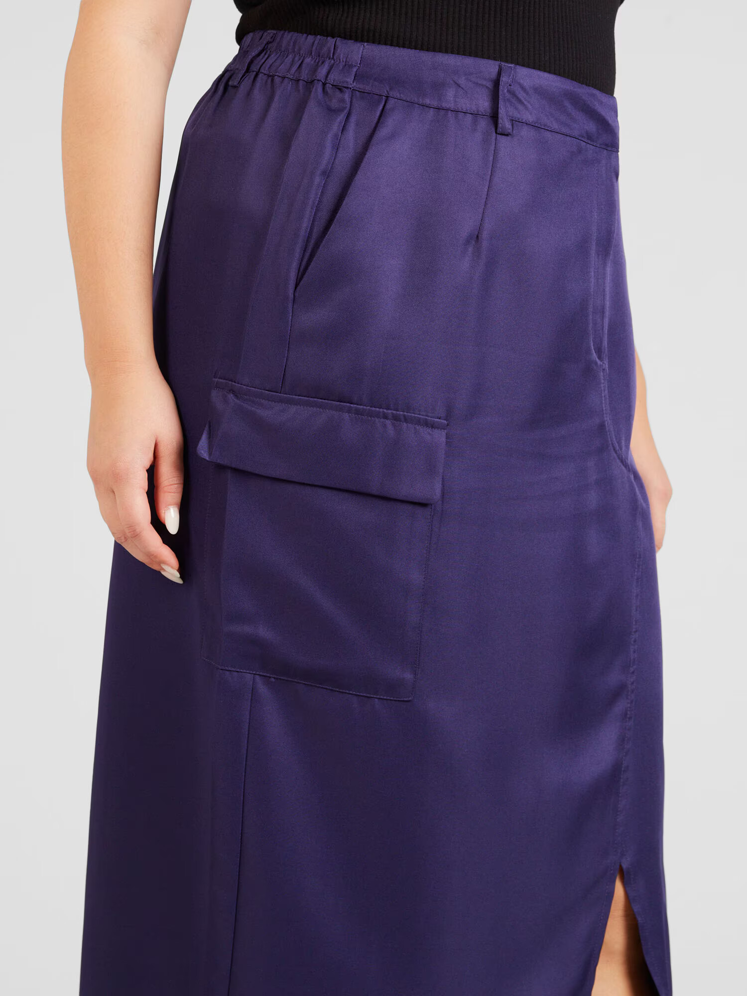 Vero Moda Curve Fustă 'SIKKA' indigo - Pled.ro