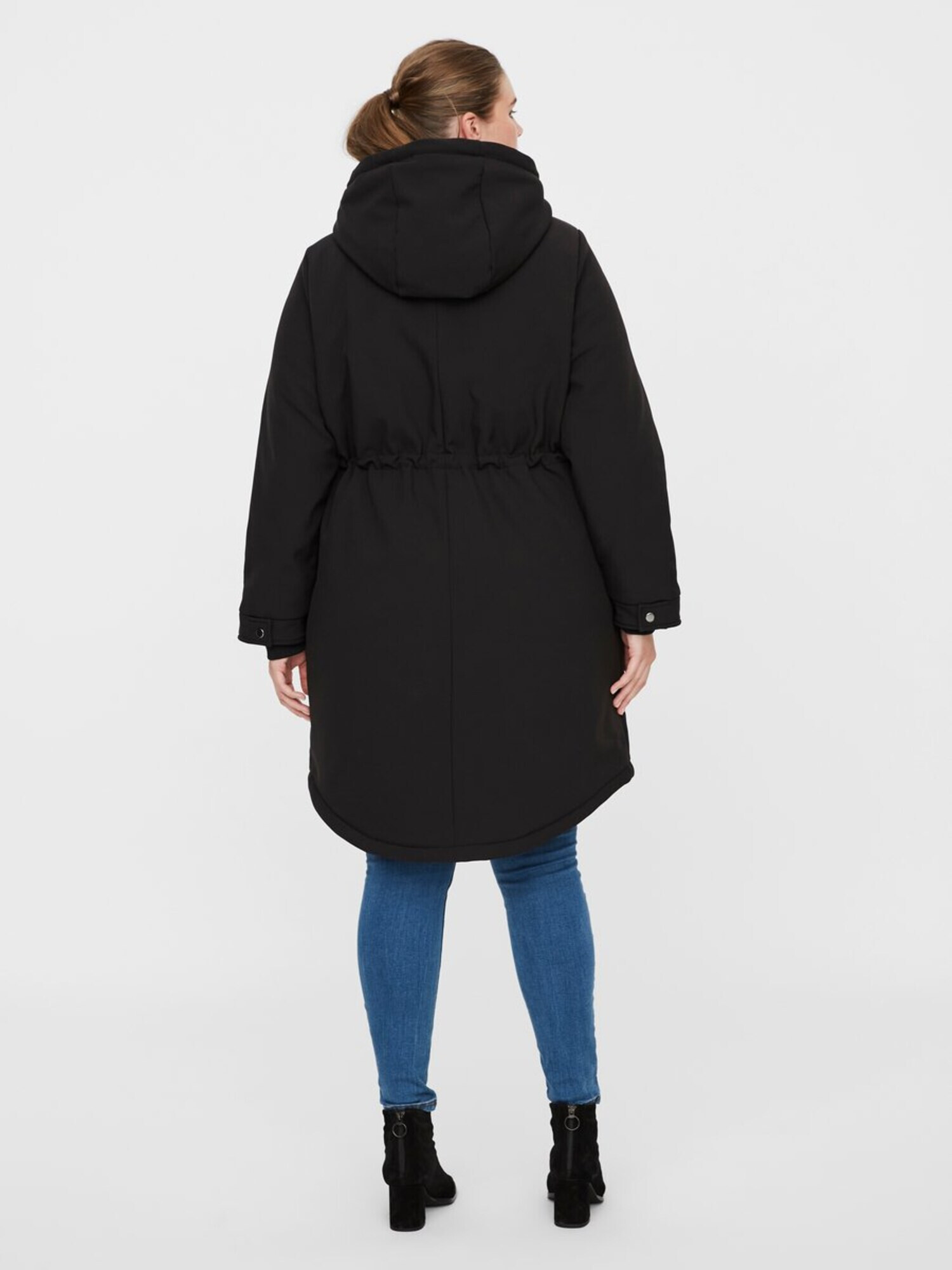 Vero Moda Curve Geacă de primăvară-toamnă negru - Pled.ro