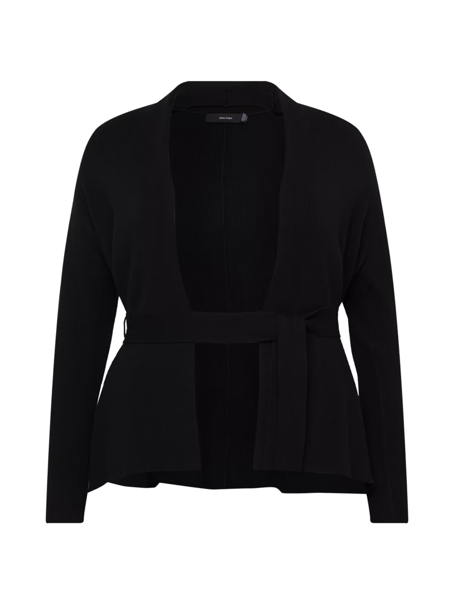 Vero Moda Curve Geacă tricotată 'HOLLY' negru - Pled.ro