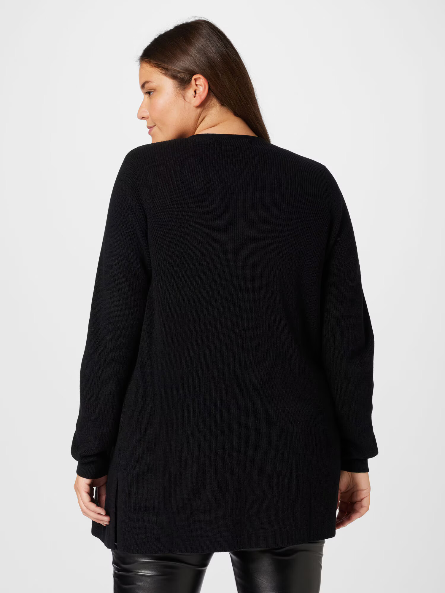 Vero Moda Curve Geacă tricotată 'Lexsun' negru - Pled.ro