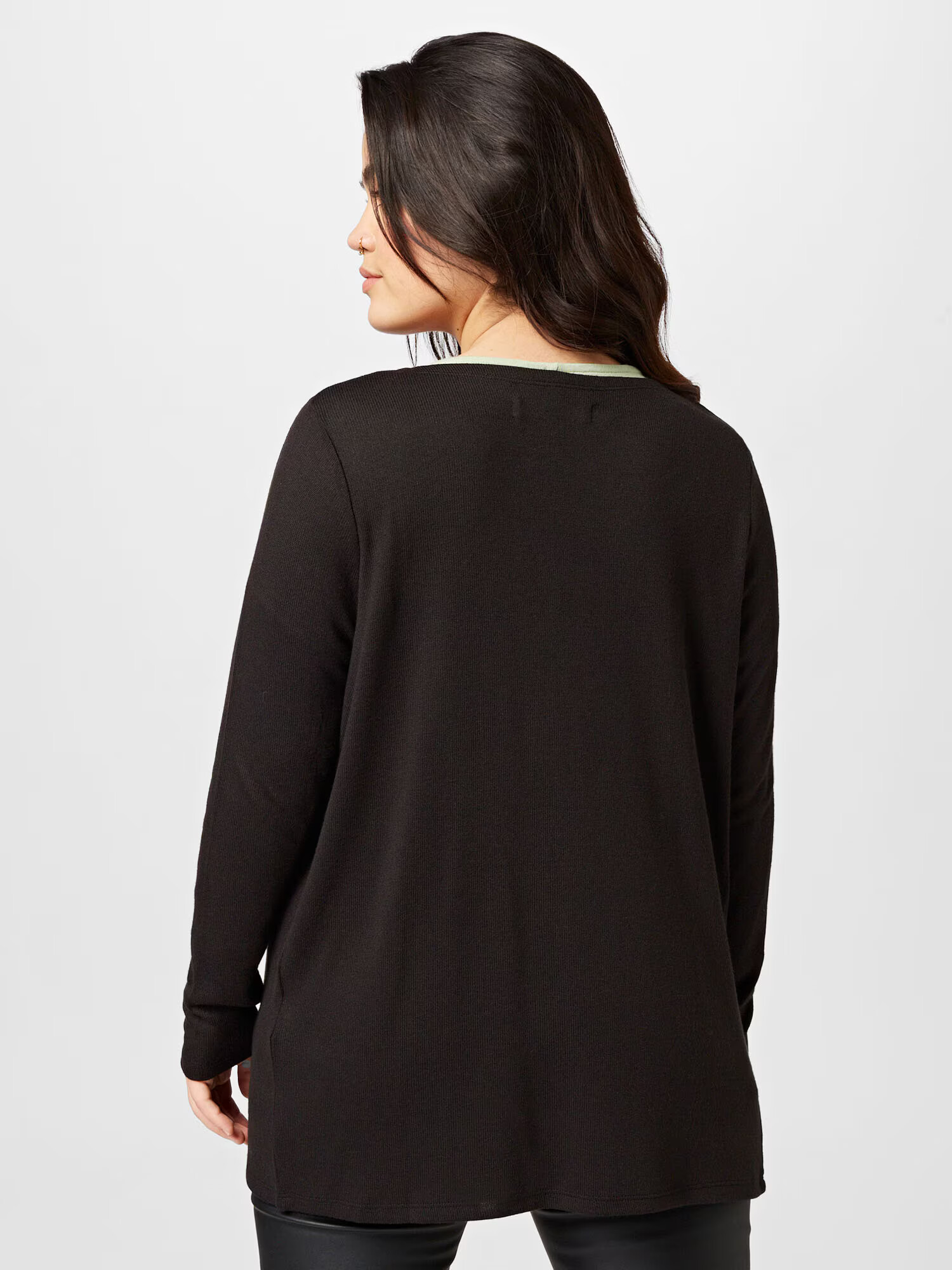 Vero Moda Curve Geacă tricotată negru - Pled.ro