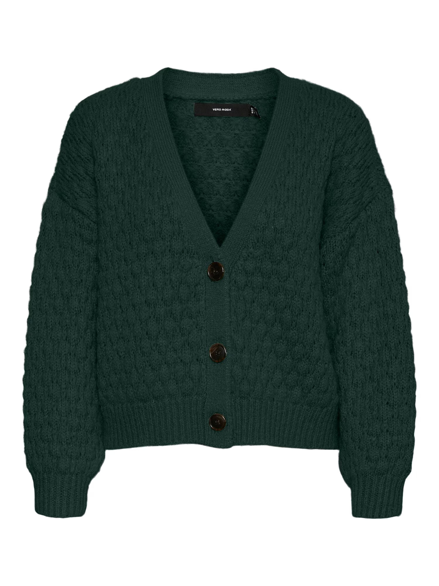 Vero Moda Curve Geacă tricotată 'Winnie' verde pin - Pled.ro