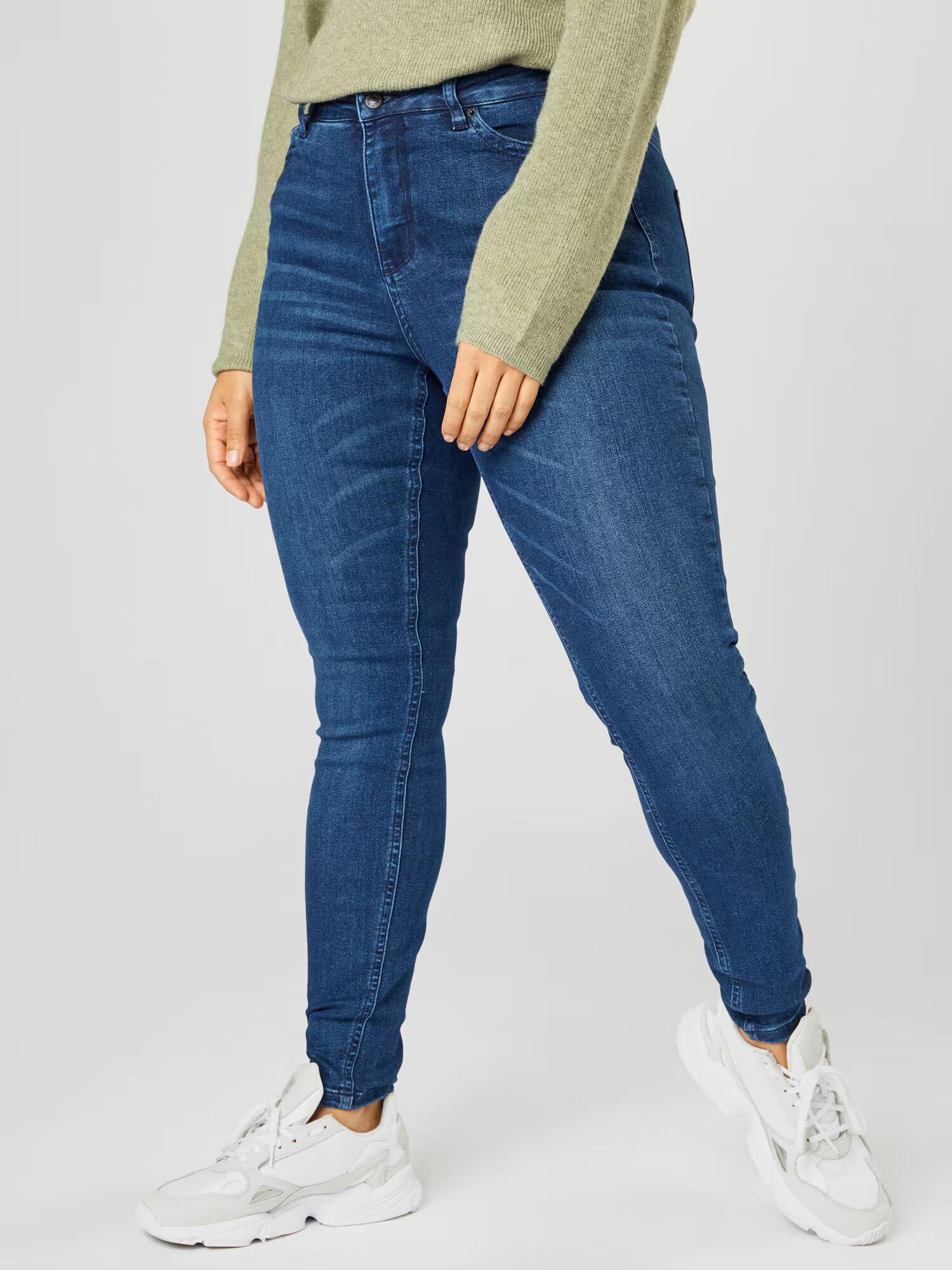 Vero Moda Curve Jeans albastru denim - Pled.ro