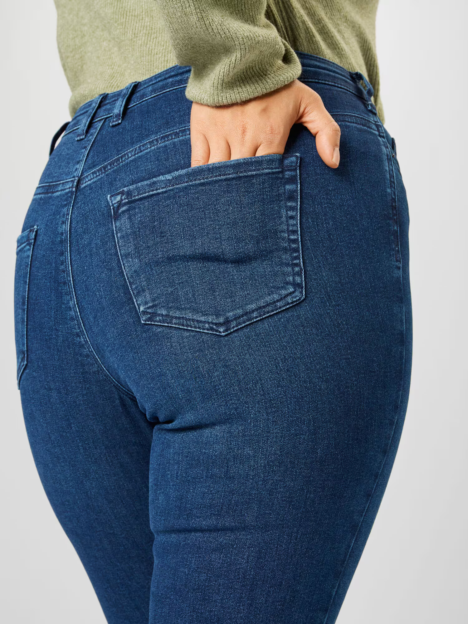 Vero Moda Curve Jeans albastru denim - Pled.ro