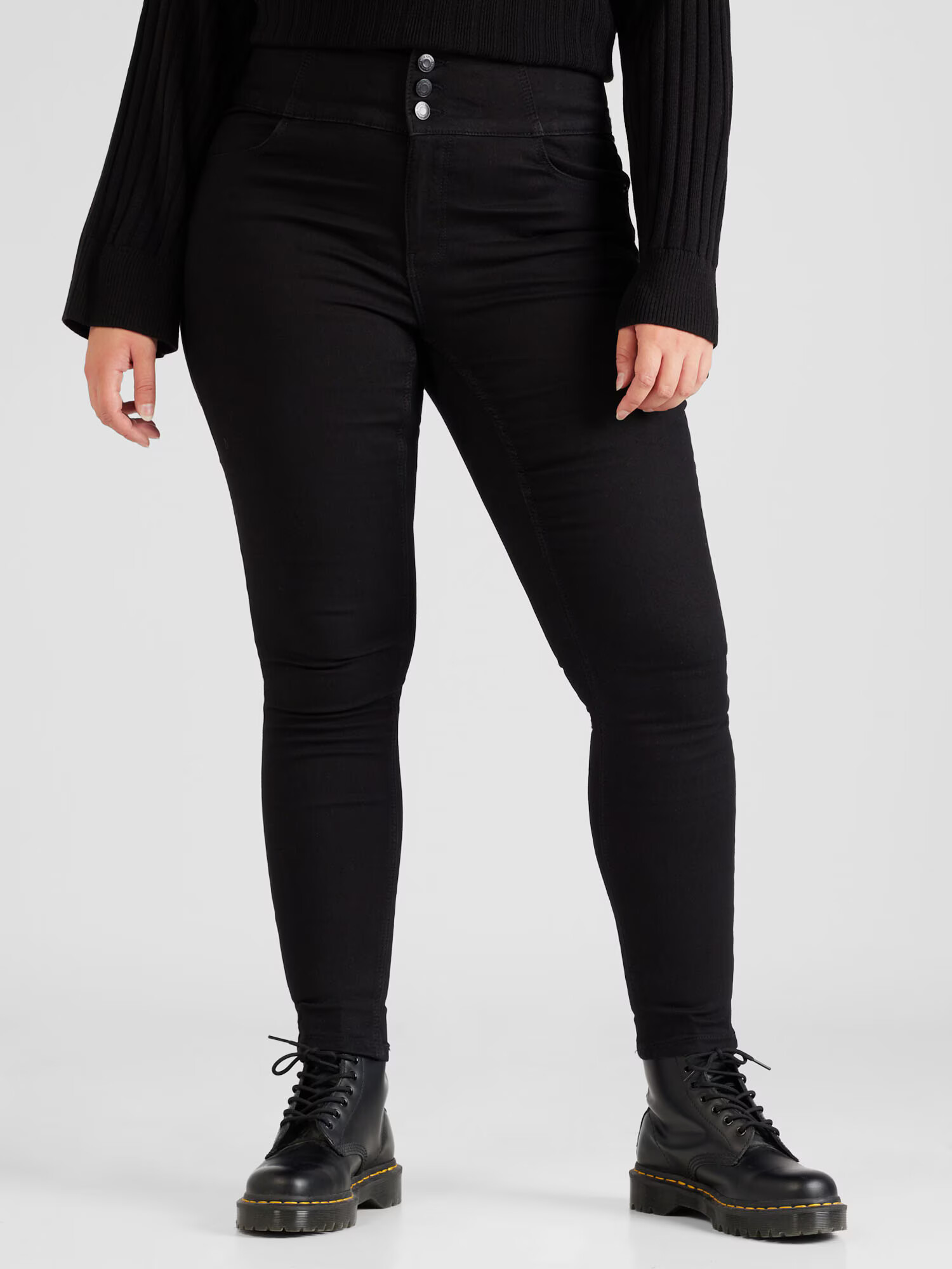 Vero Moda Curve Jeans 'DONNA' negru denim - Pled.ro