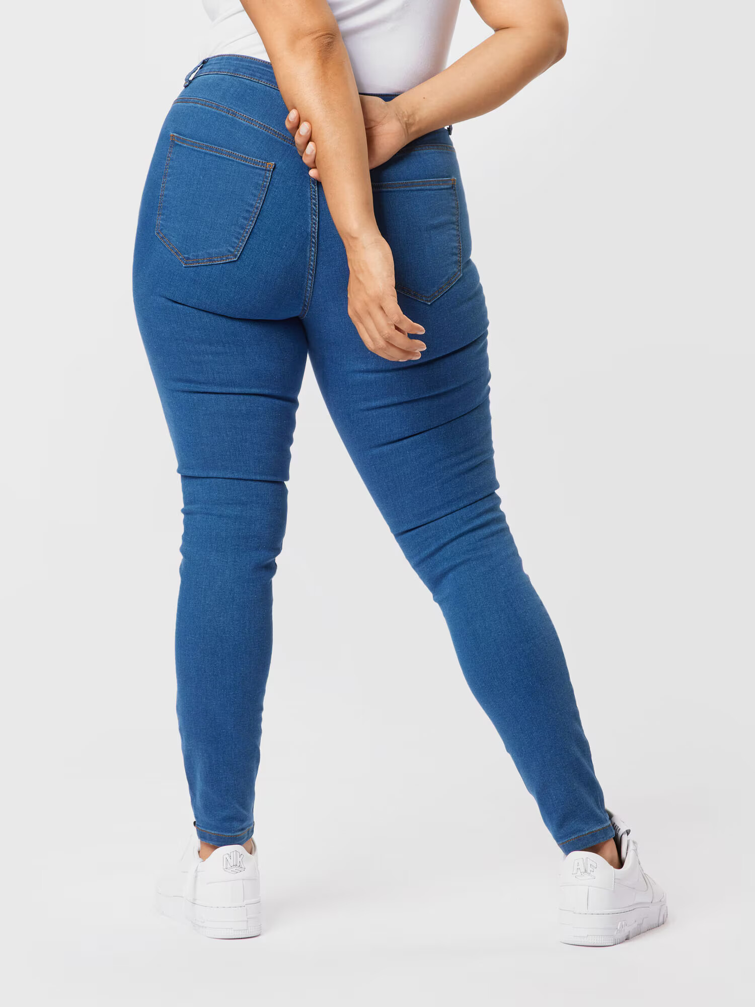 Vero Moda Curve Jeans 'LUDY' albastru închis - Pled.ro