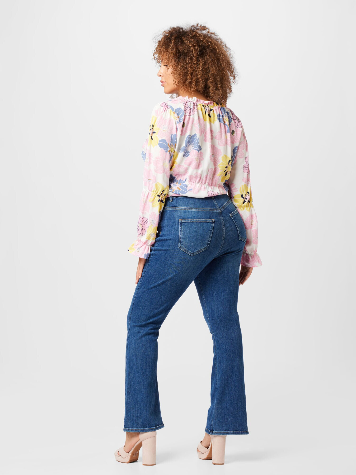 Vero Moda Curve Jeans 'Paulina' albastru denim - Pled.ro