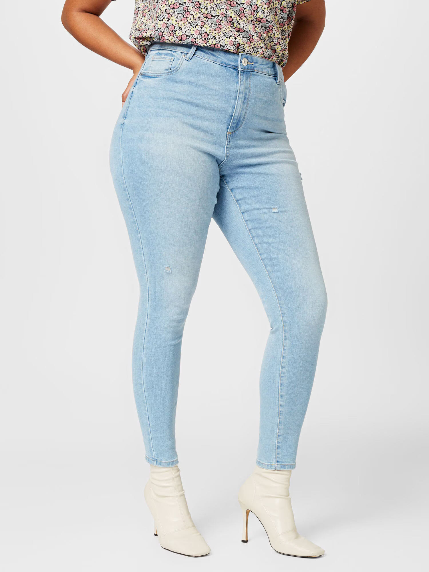 Vero Moda Curve Jeans 'Phia' albastru denim - Pled.ro