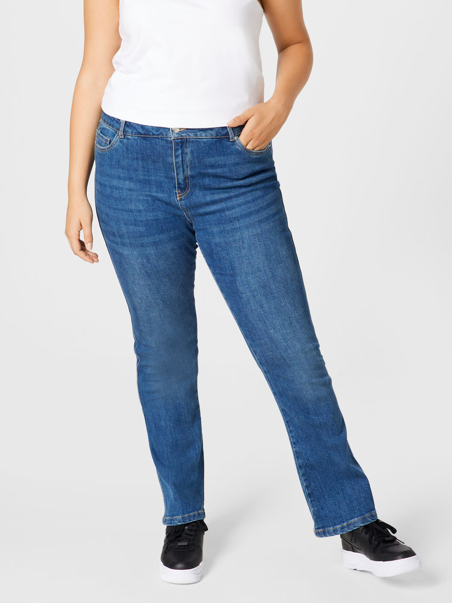 Vero Moda Curve Jeans 'SAGA' albastru denim - Pled.ro