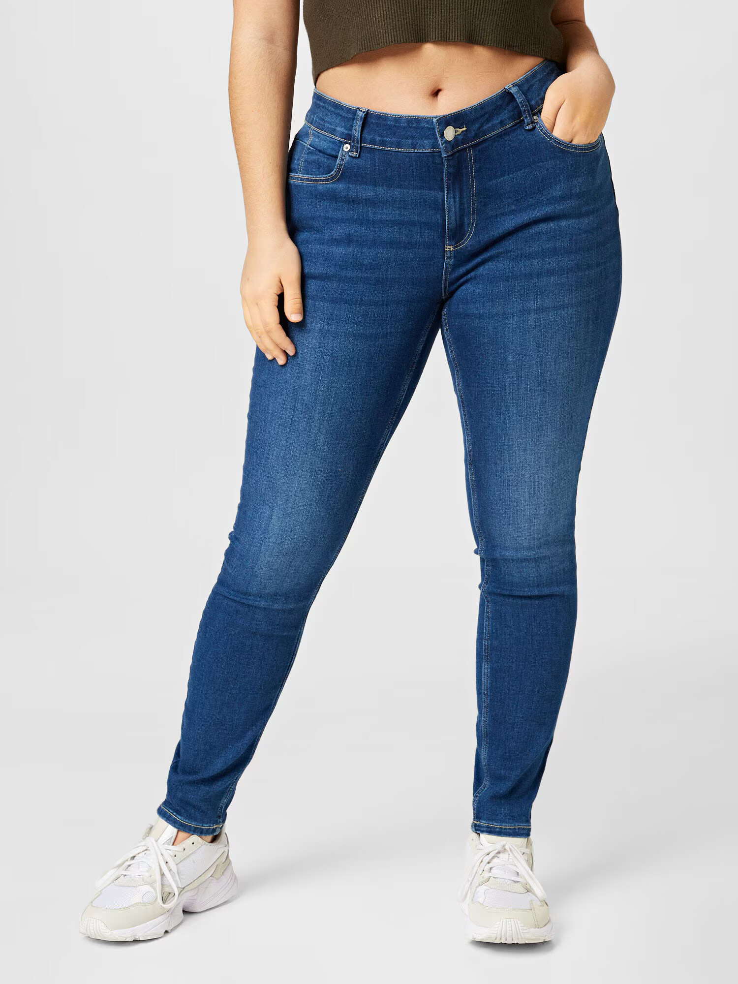 Vero Moda Curve Jeans 'SELA' albastru denim - Pled.ro