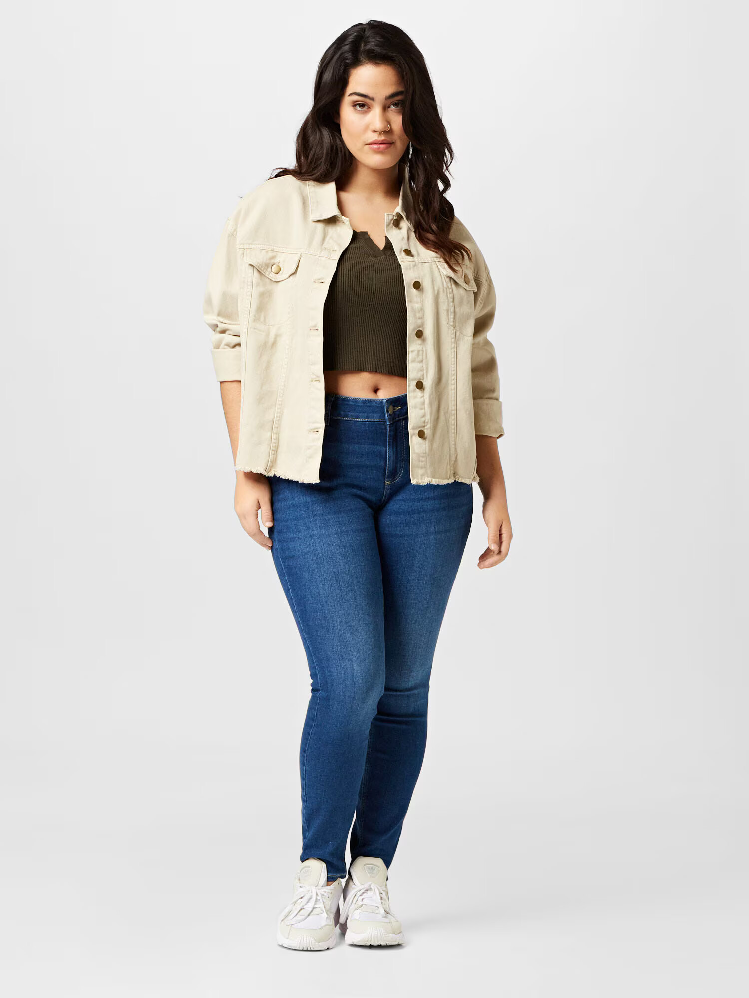 Vero Moda Curve Jeans 'SELA' albastru denim - Pled.ro