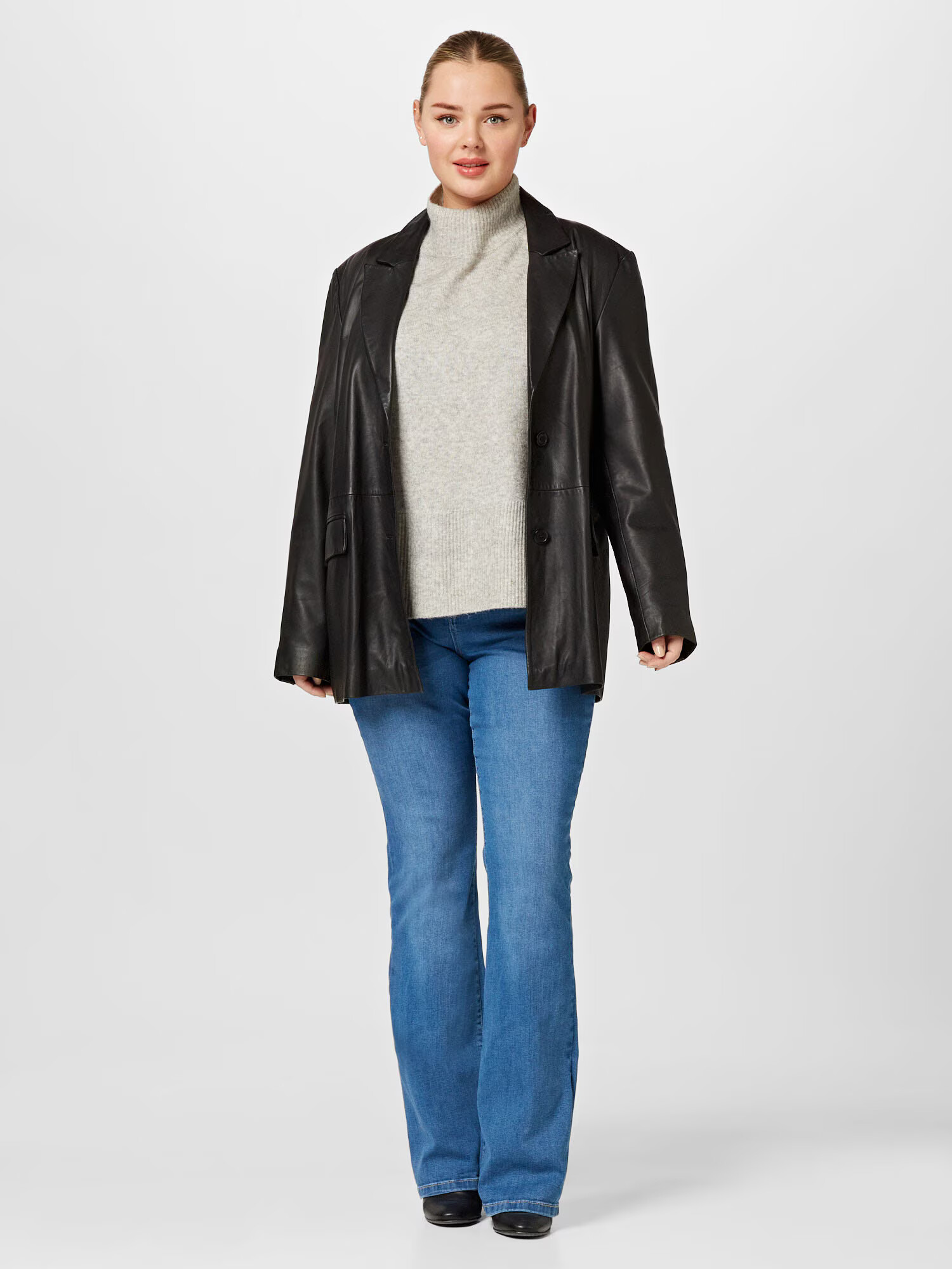 Vero Moda Curve Jeans 'SELINA' albastru denim - Pled.ro