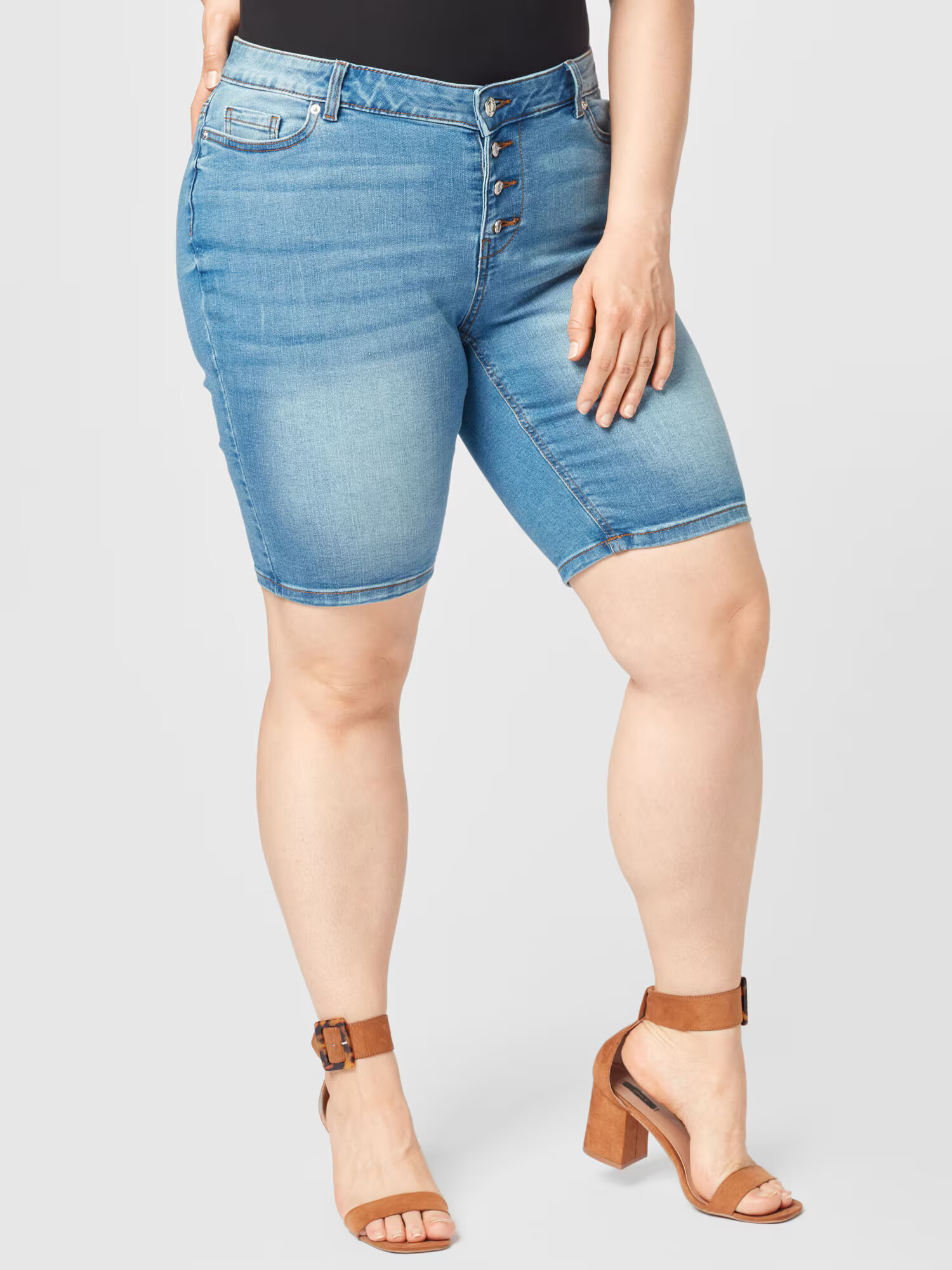 Vero Moda Curve Jeans 'Seven' albastru denim - Pled.ro