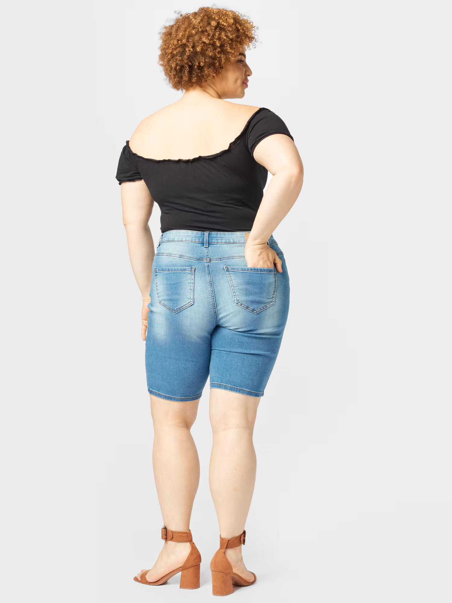 Vero Moda Curve Jeans 'Seven' albastru denim - Pled.ro