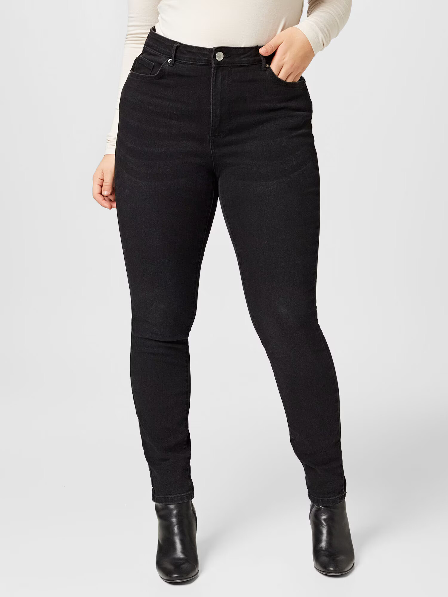 Vero Moda Curve Jeans 'SOPHIA' negru denim - Pled.ro