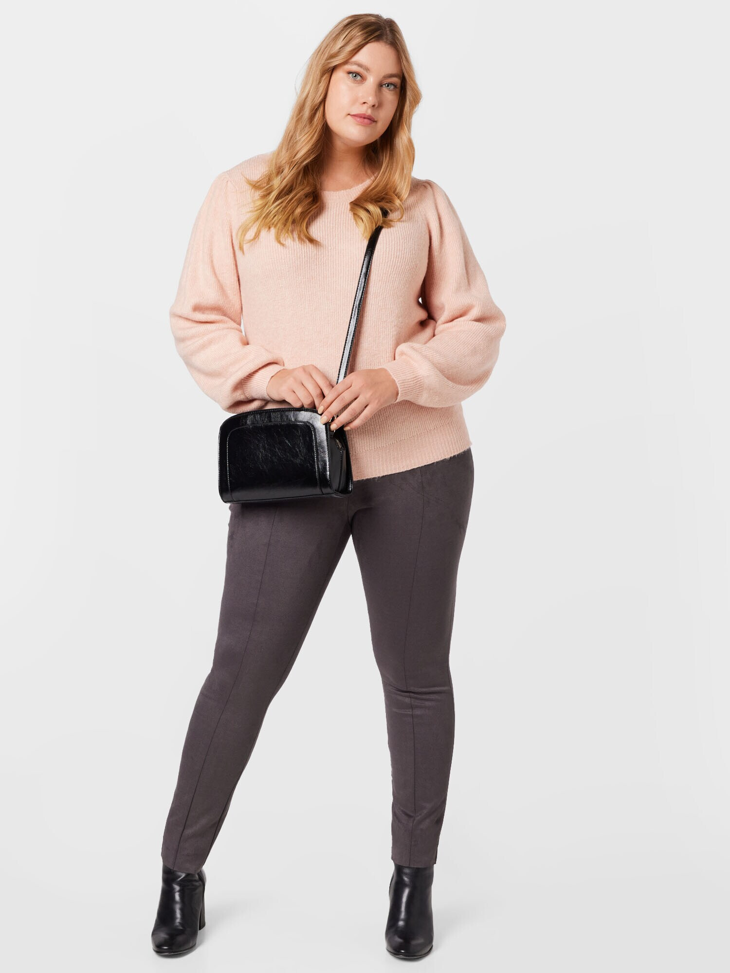 Vero Moda Curve Leggings 'Donnadina' gri - Pled.ro