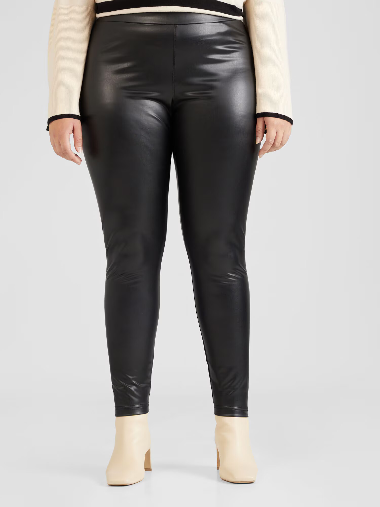 Vero Moda Curve Leggings 'Gaya' negru - Pled.ro