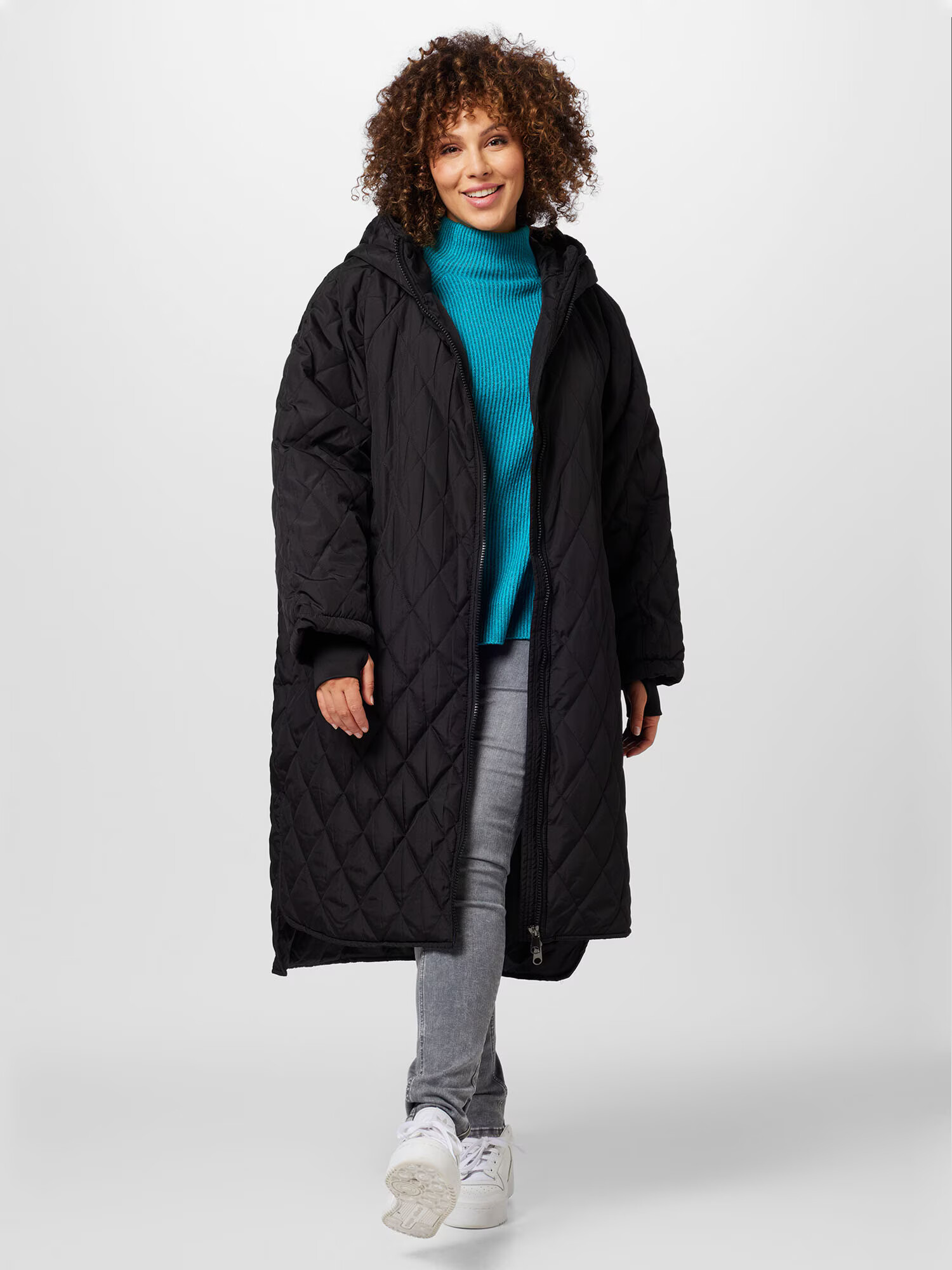 Vero Moda Curve Palton de primăvară-toamnă 'HUDSON' negru - Pled.ro