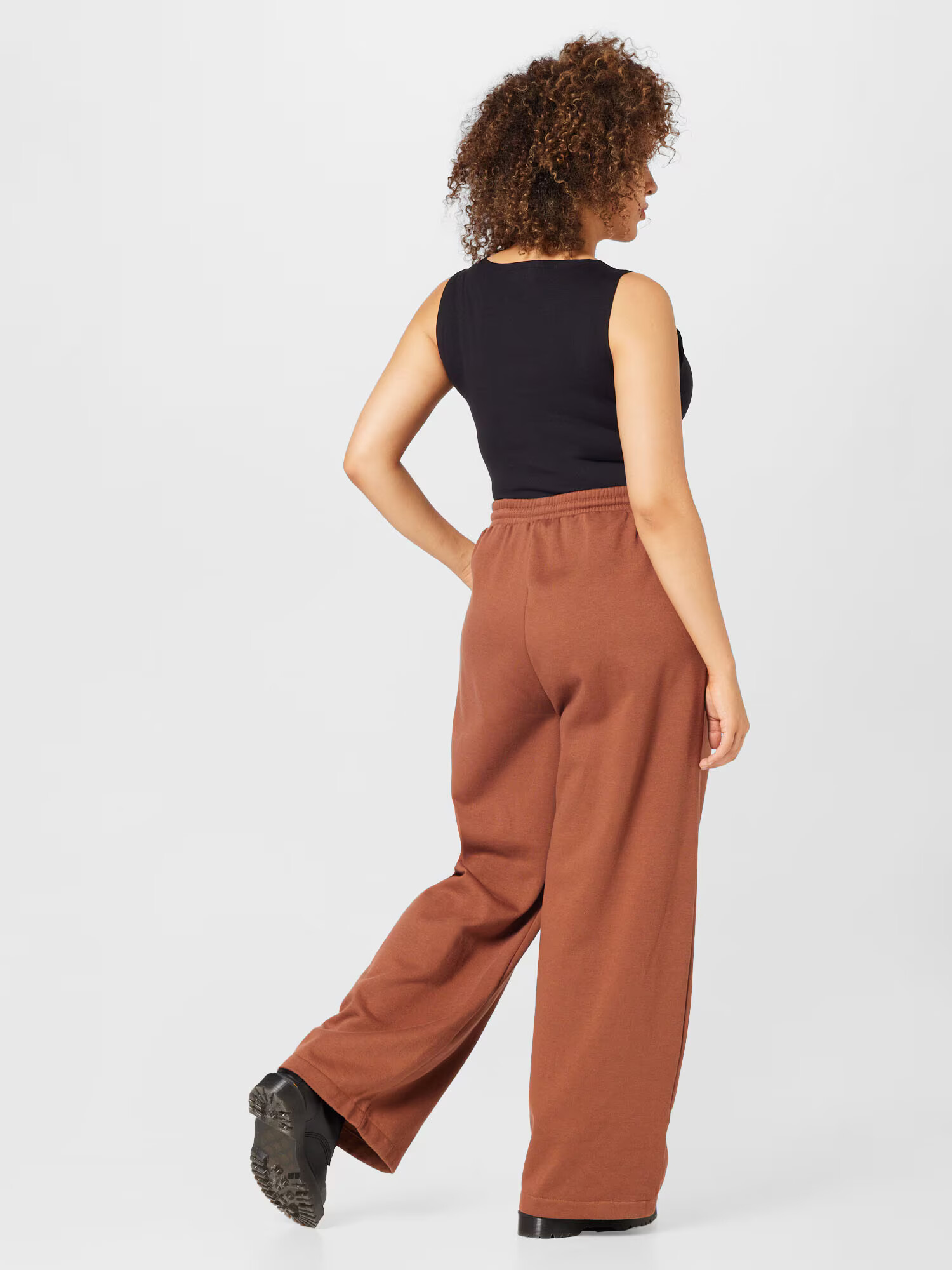 Vero Moda Curve Pantaloni maro ruginiu - Pled.ro