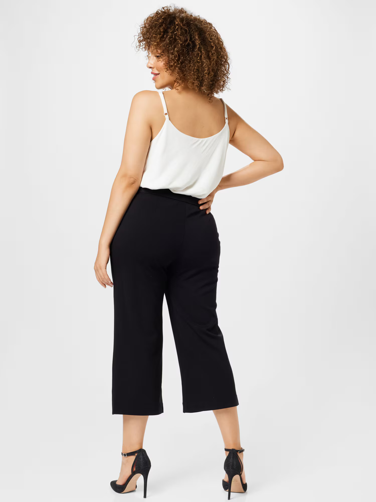 Vero Moda Curve Pantaloni negru - Pled.ro