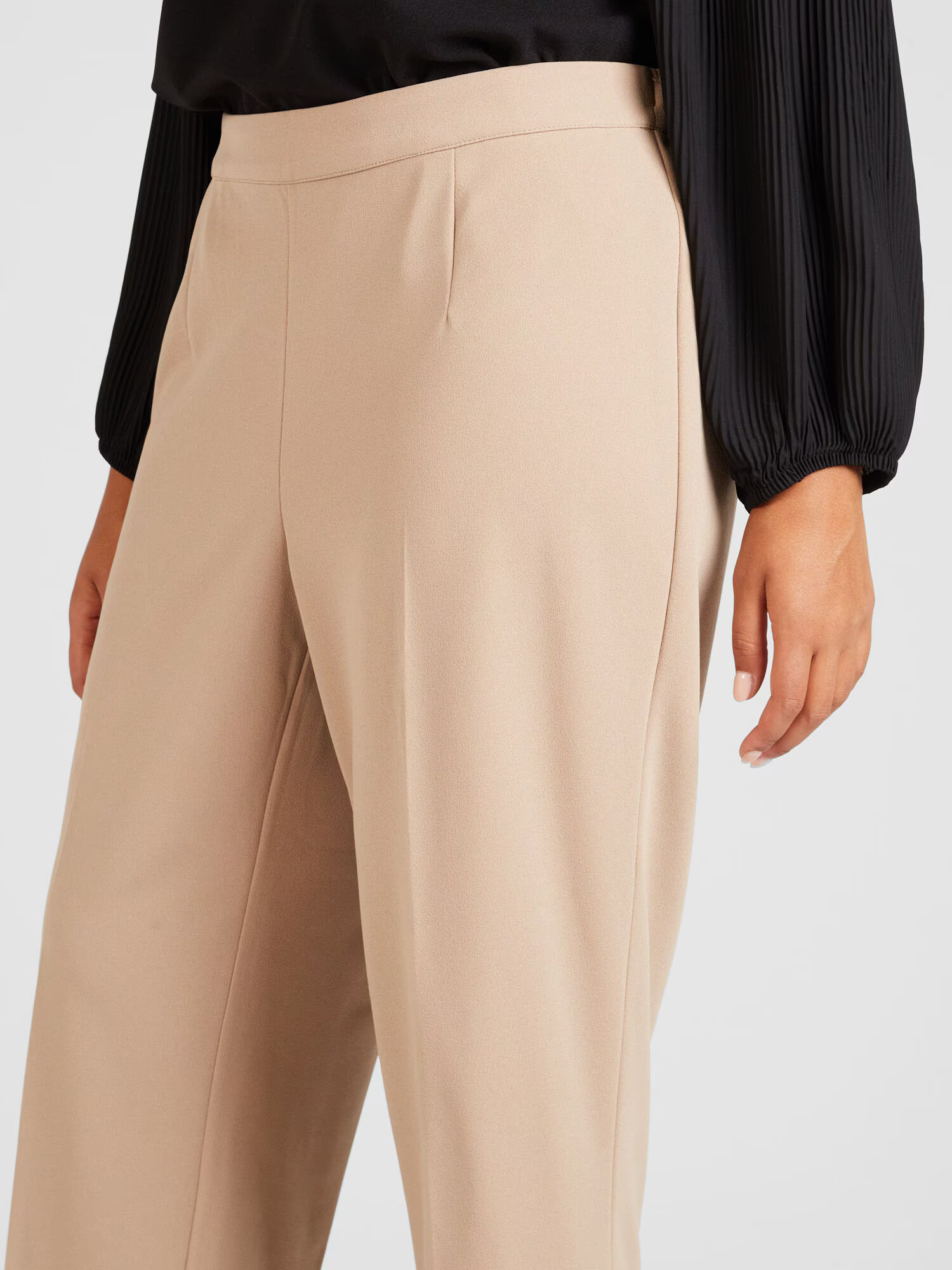 Vero Moda Curve Pantaloni 'SARA' bej închis - Pled.ro