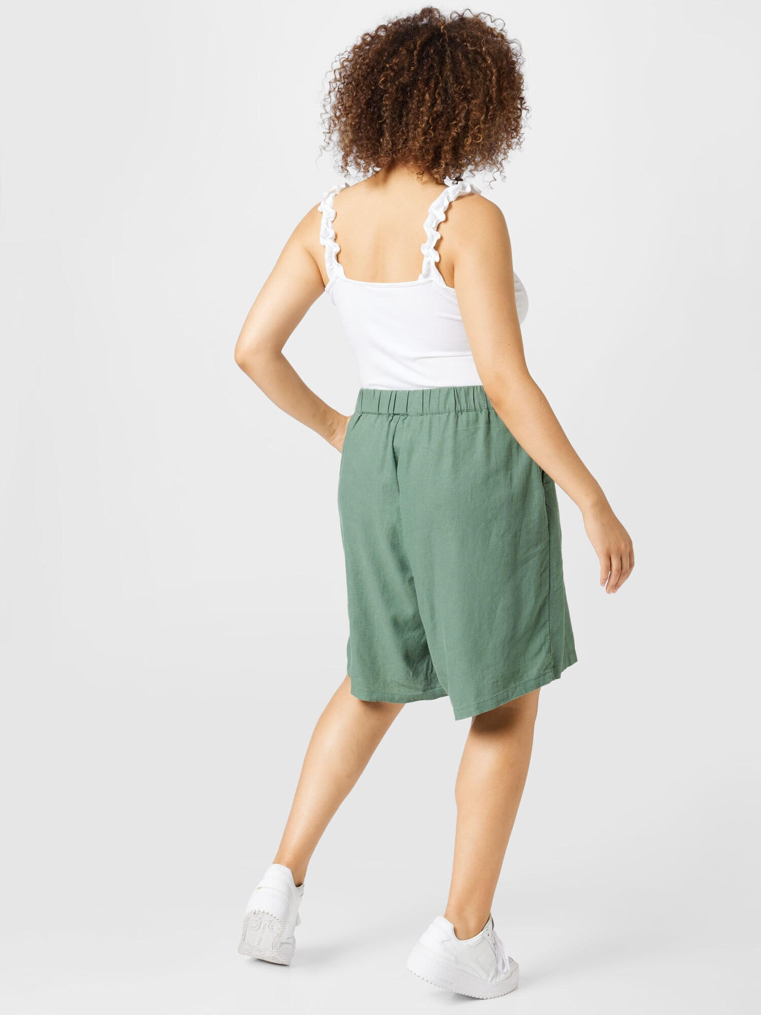 Vero Moda Curve Pantaloni verde - Pled.ro