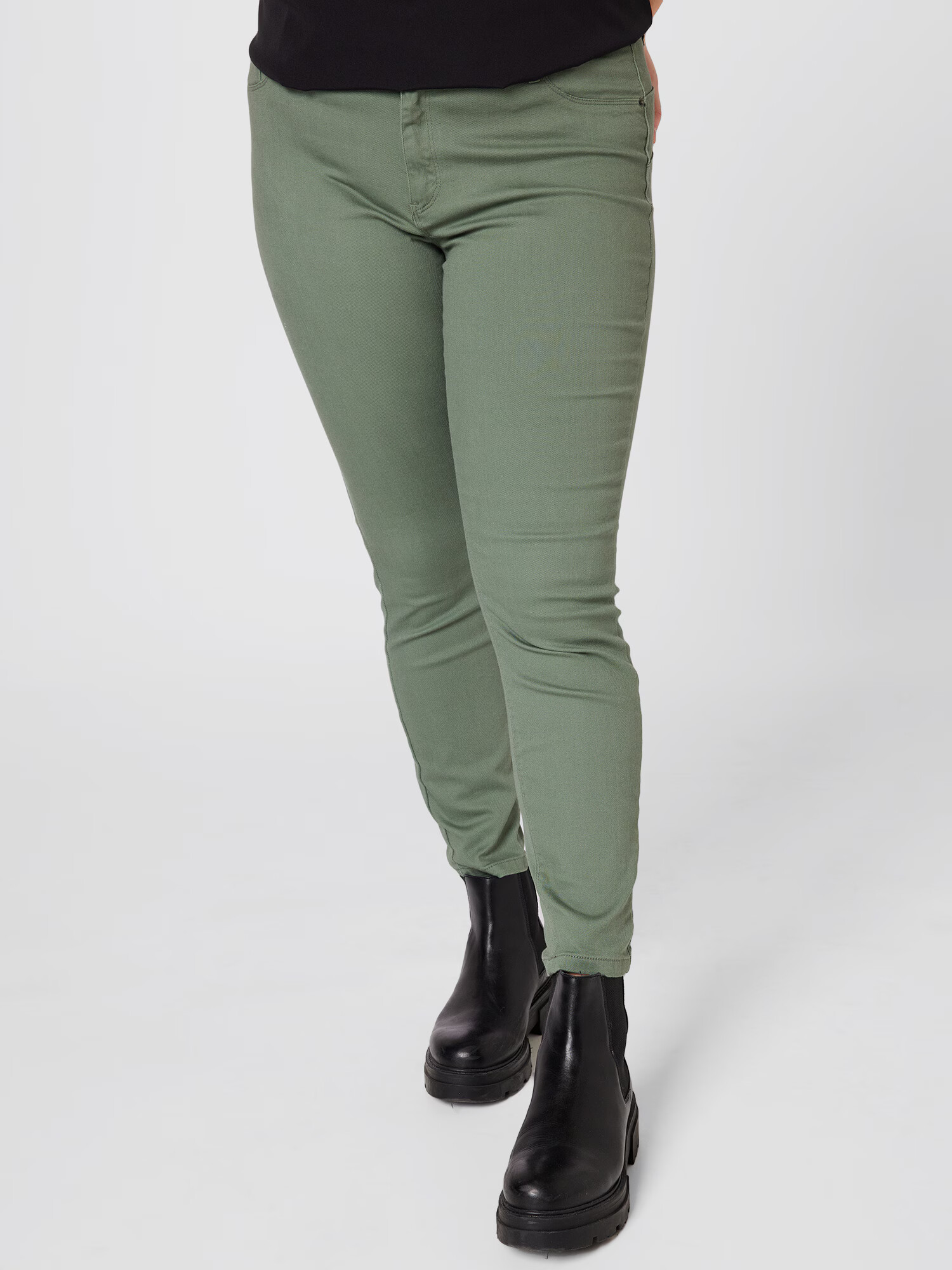 Vero Moda Curve Pantaloni verde - Pled.ro