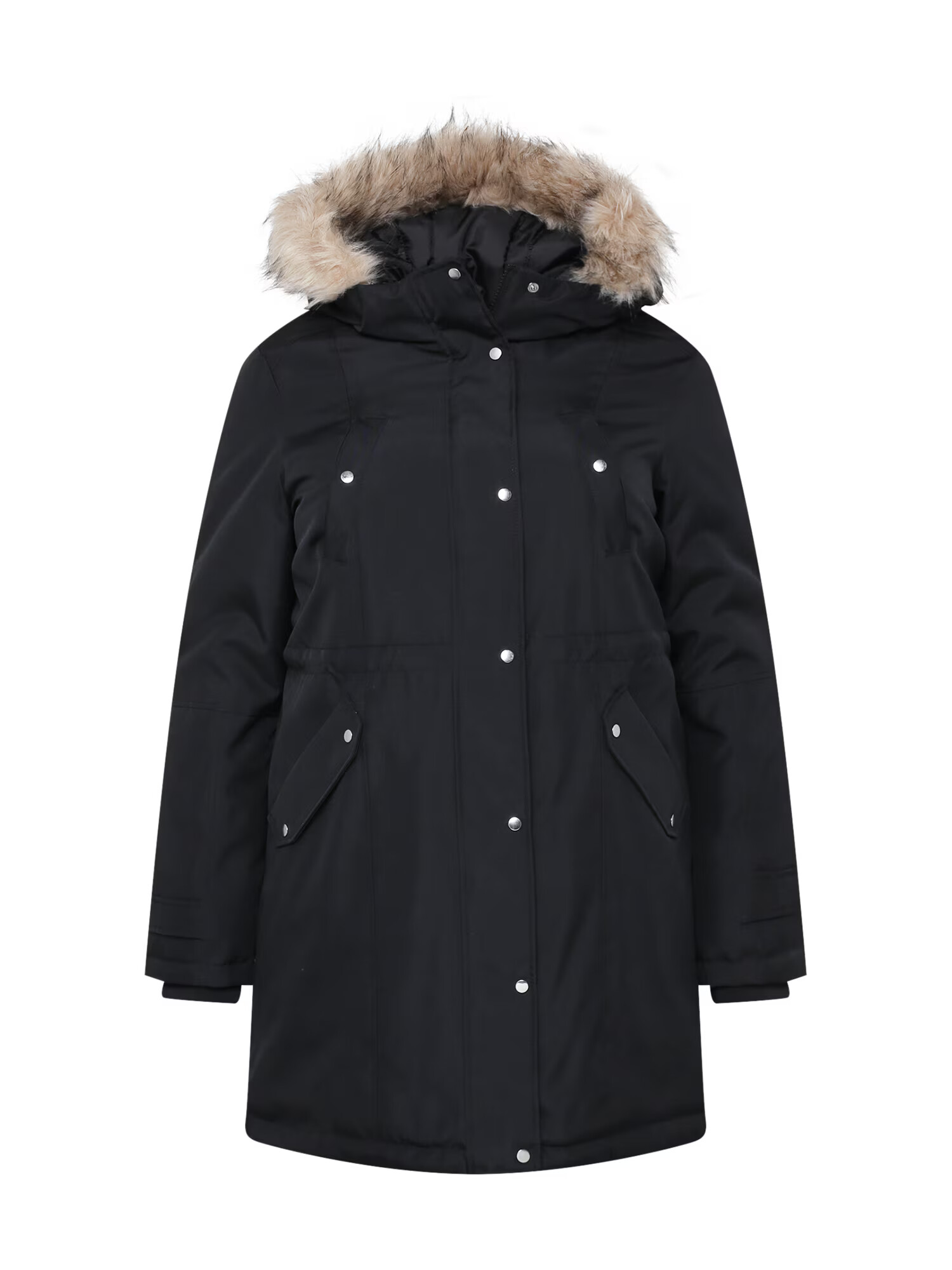 Vero Moda Curve Parka de iarnă 'TROK' negru - Pled.ro