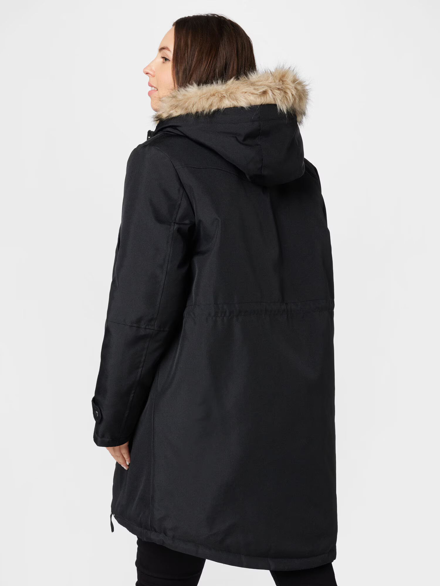 Vero Moda Curve Parka de iarnă 'TROK' negru - Pled.ro