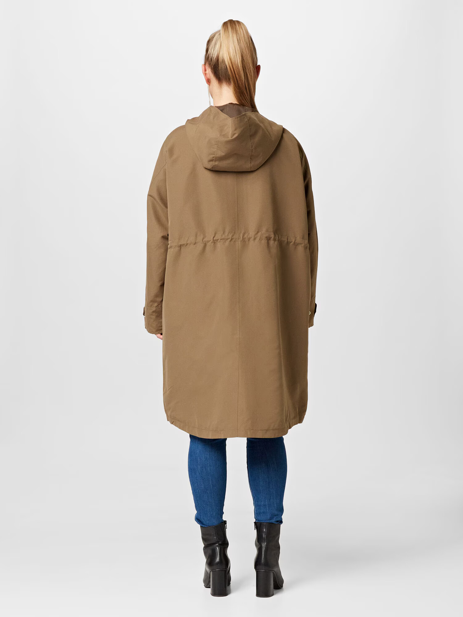 Vero Moda Curve Parka de primăvară-toamnă 'EVERLY' oliv - Pled.ro