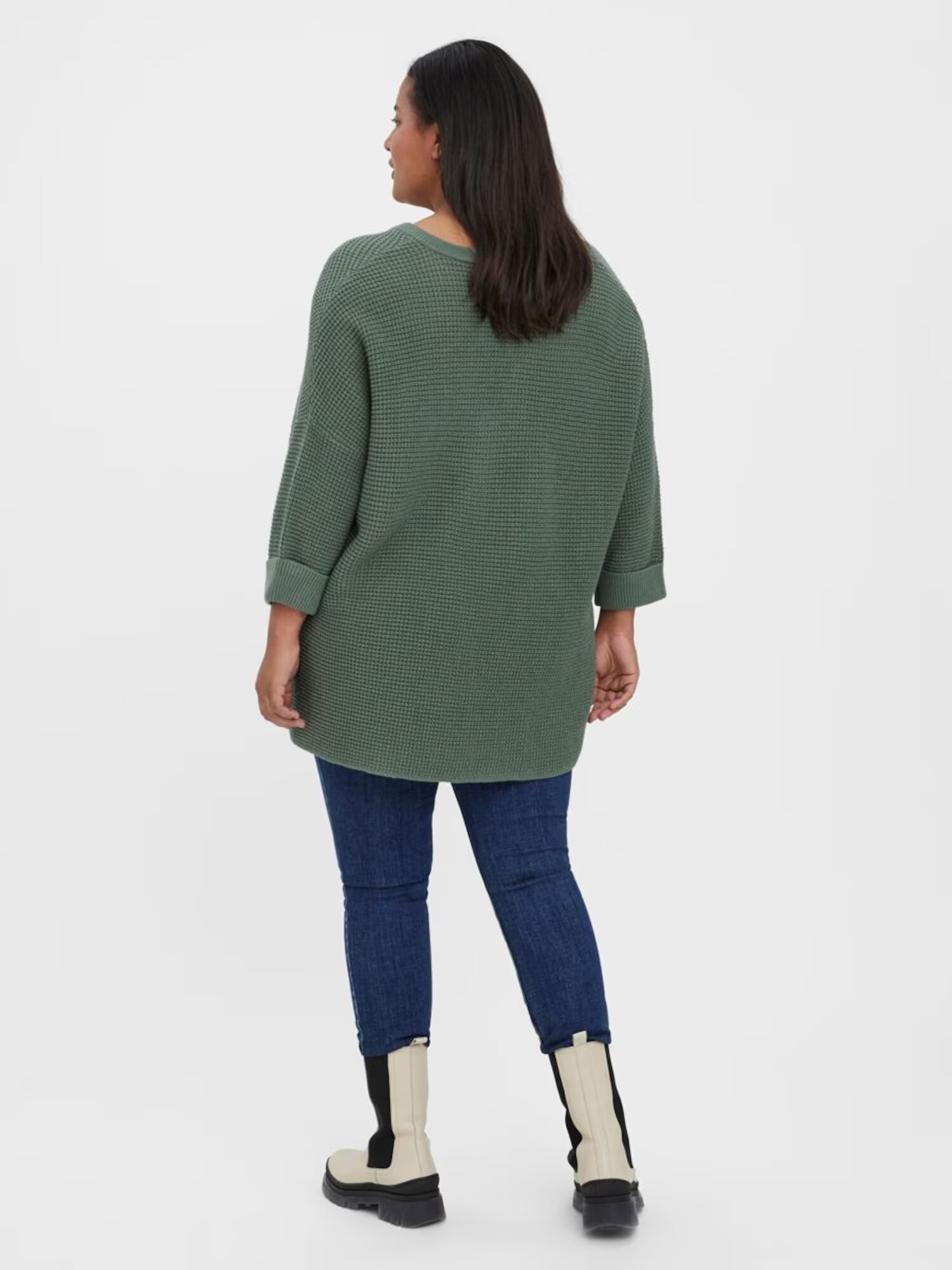 Vero Moda Curve Pulover verde - Pled.ro