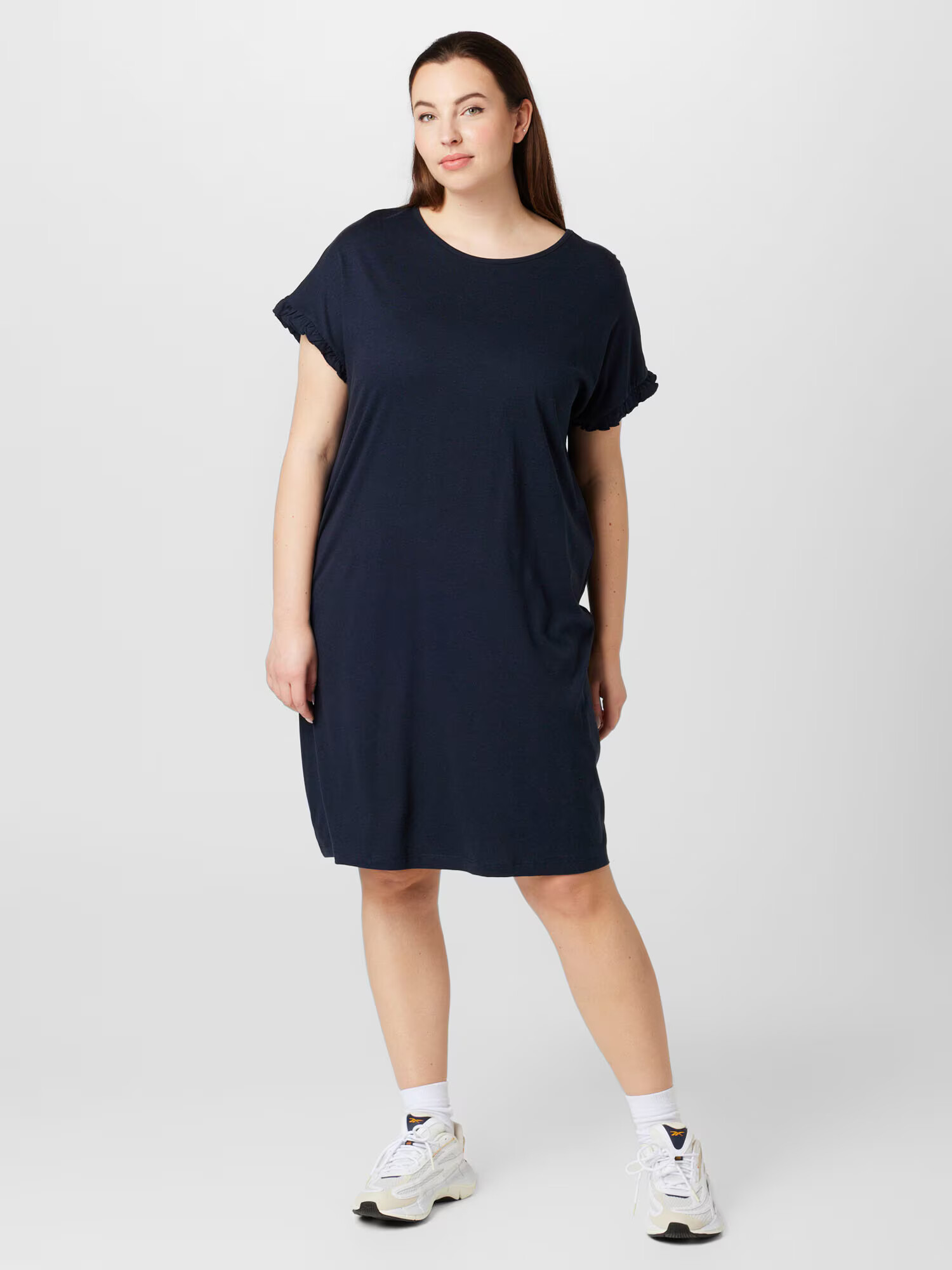 Vero Moda Curve Rochie 'DANA' bleumarin - Pled.ro