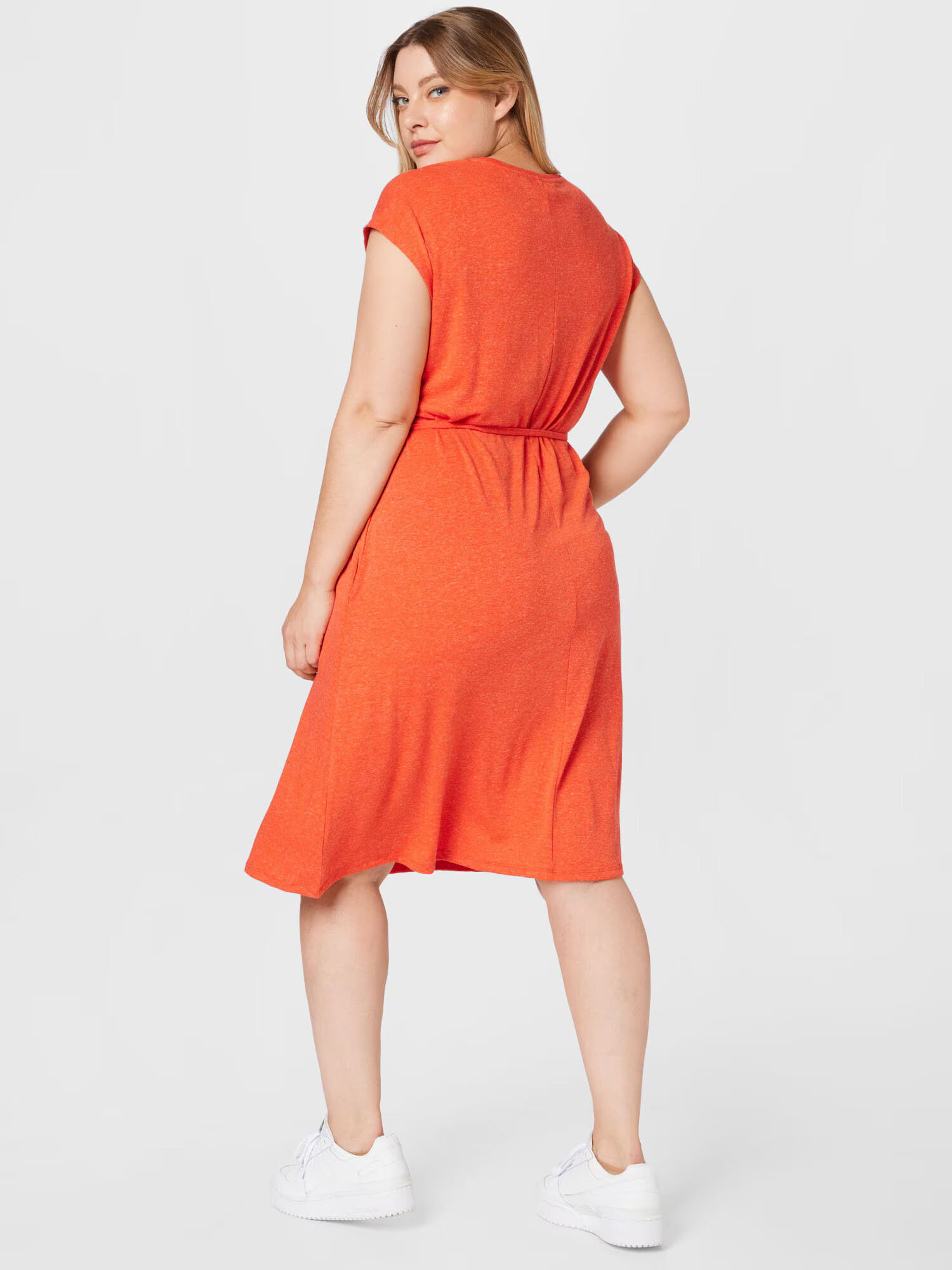 Vero Moda Curve Rochie 'JUNE' roșu orange - Pled.ro