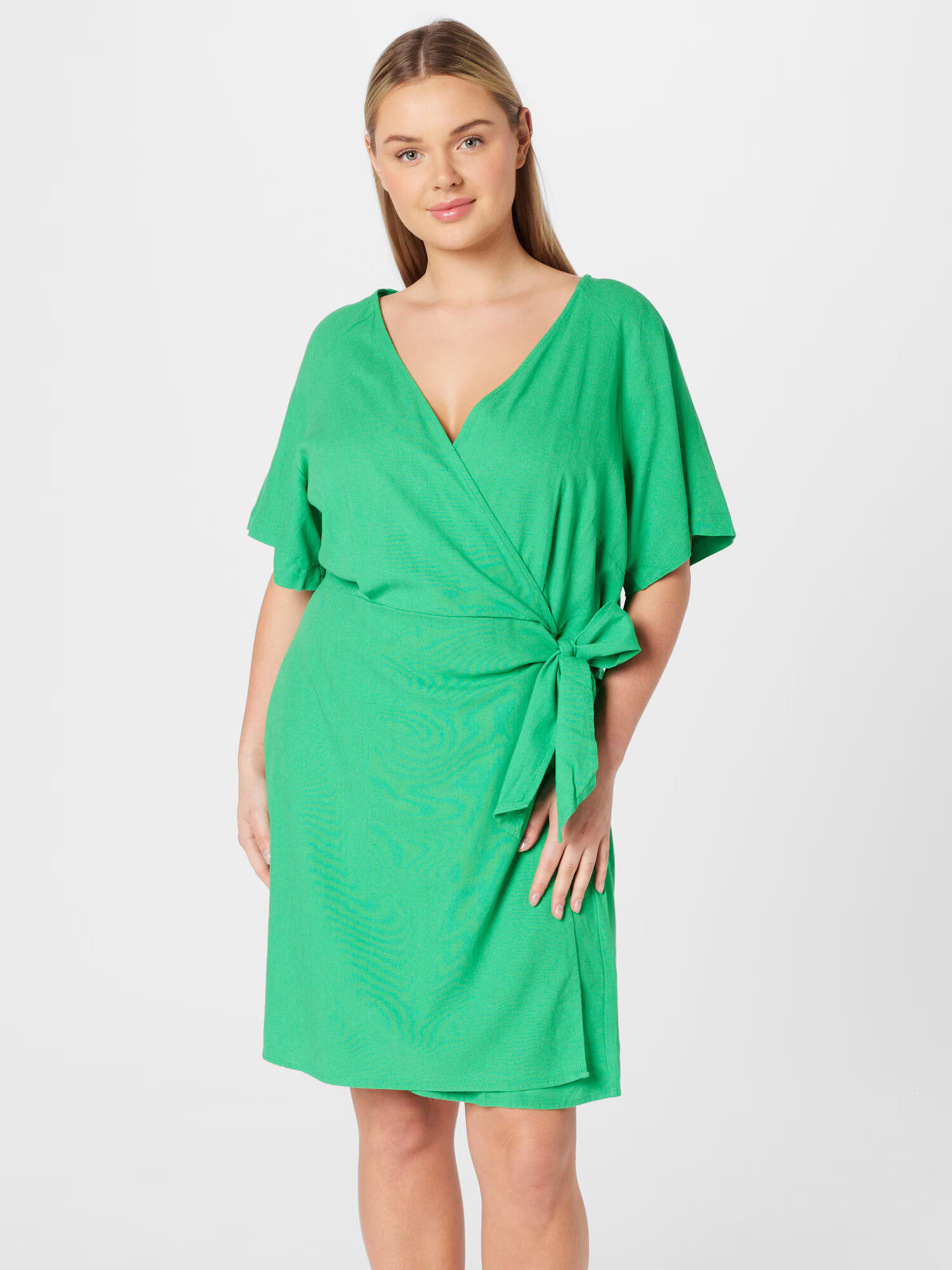 Vero Moda Curve Rochie 'Mymilo' verde - Pled.ro