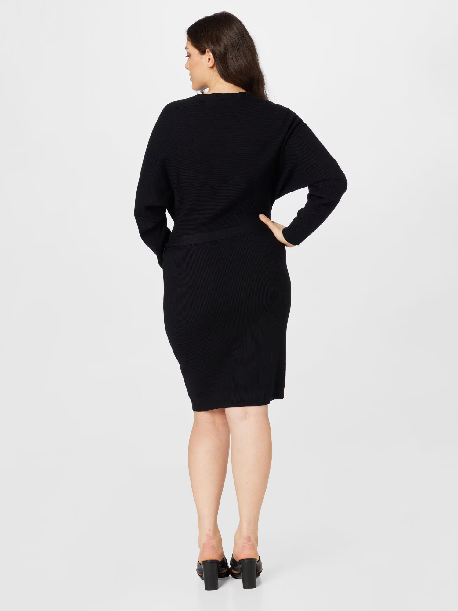 Vero Moda Curve Rochie negru - Pled.ro