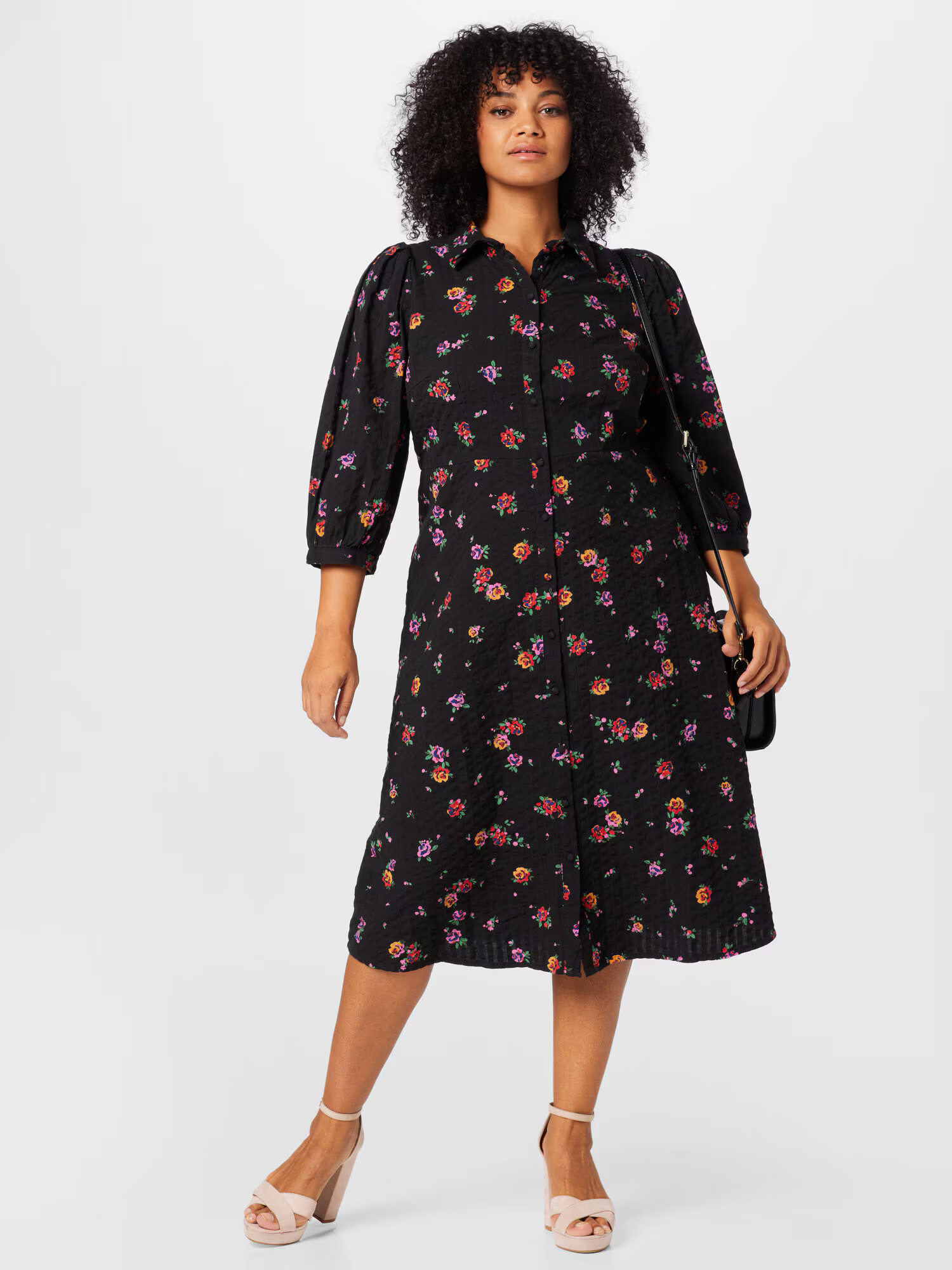 Vero Moda Curve Rochie tip bluză mai multe culori / negru - Pled.ro