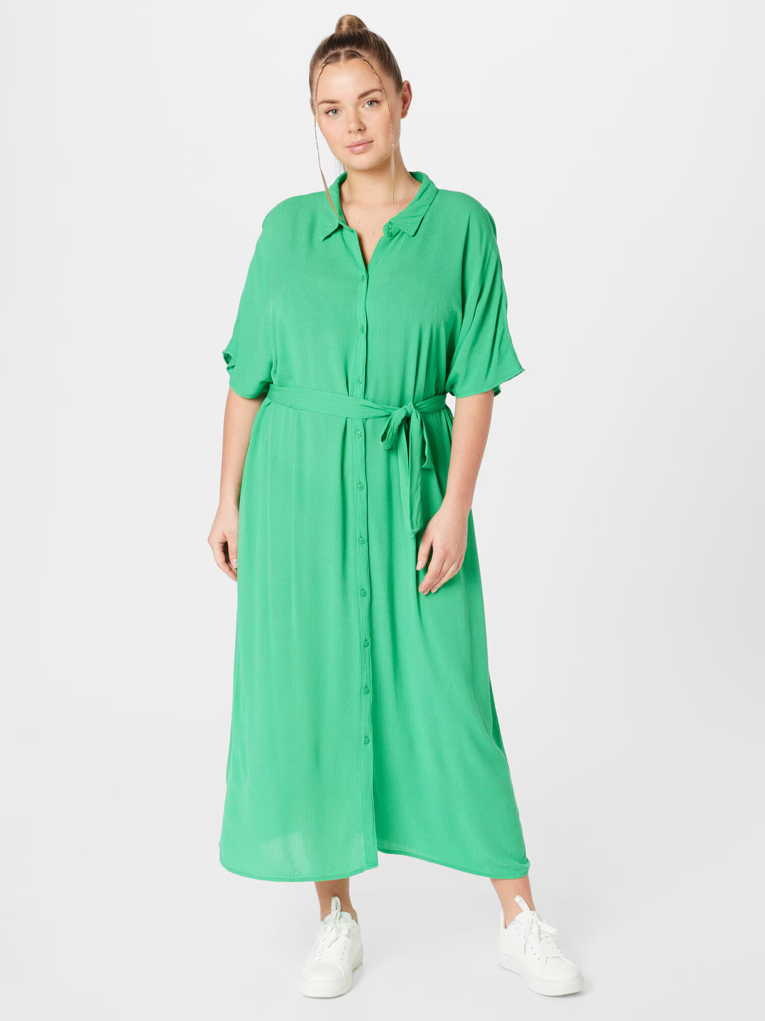 Vero Moda Curve Rochie tip bluză 'MENNY' verde - Pled.ro