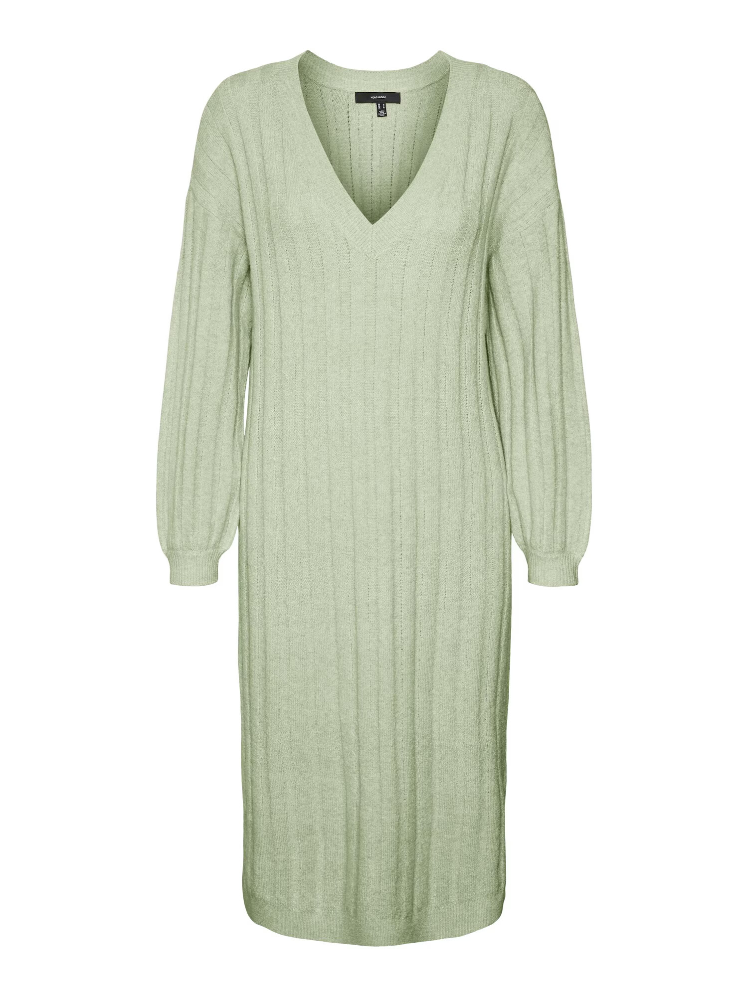 Vero Moda Curve Rochie tricotat 'DOFFY' verde deschis - Pled.ro