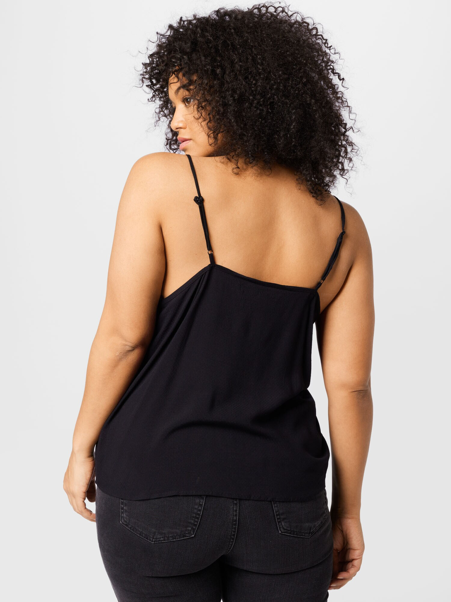 Vero Moda Curve Top 'BEATRIX' negru - Pled.ro