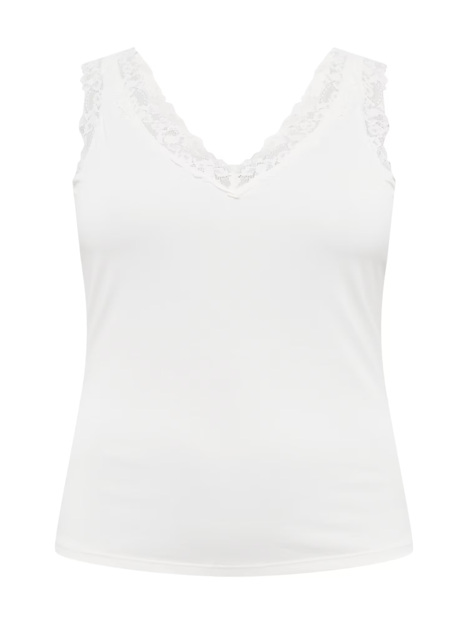 Vero Moda Curve Top 'EVABIA' alb - Pled.ro