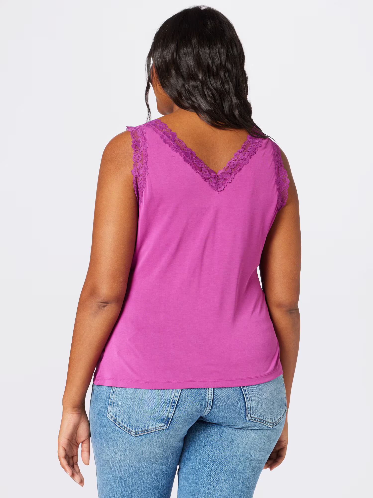 Vero Moda Curve Top 'EVABIA' roz - Pled.ro