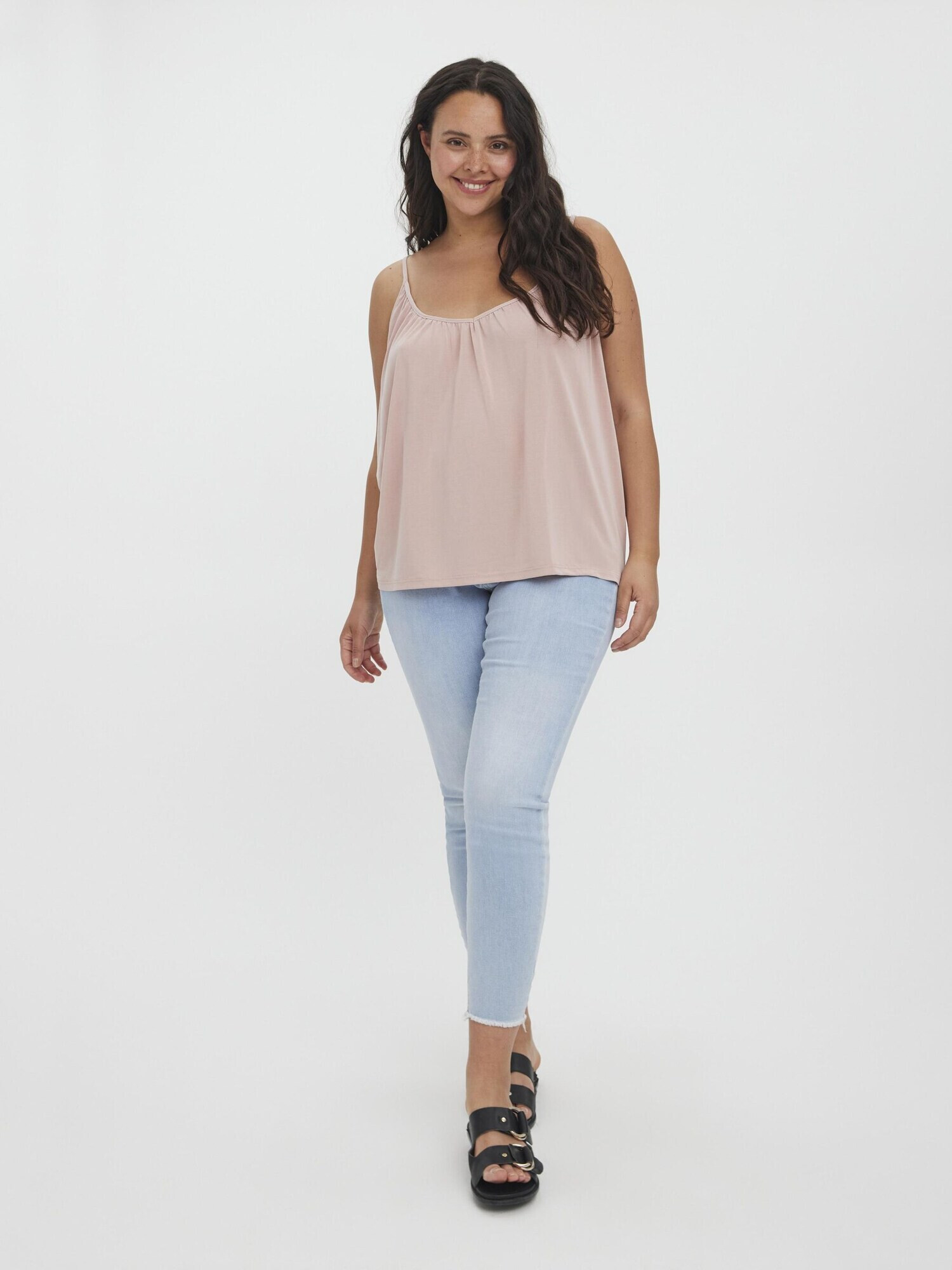 Vero Moda Curve Top 'FILLI' roz - Pled.ro