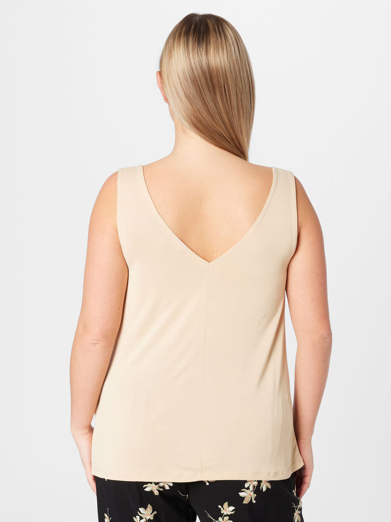 Vero Moda Curve Top 'INKA BIA' nisipiu - Pled.ro