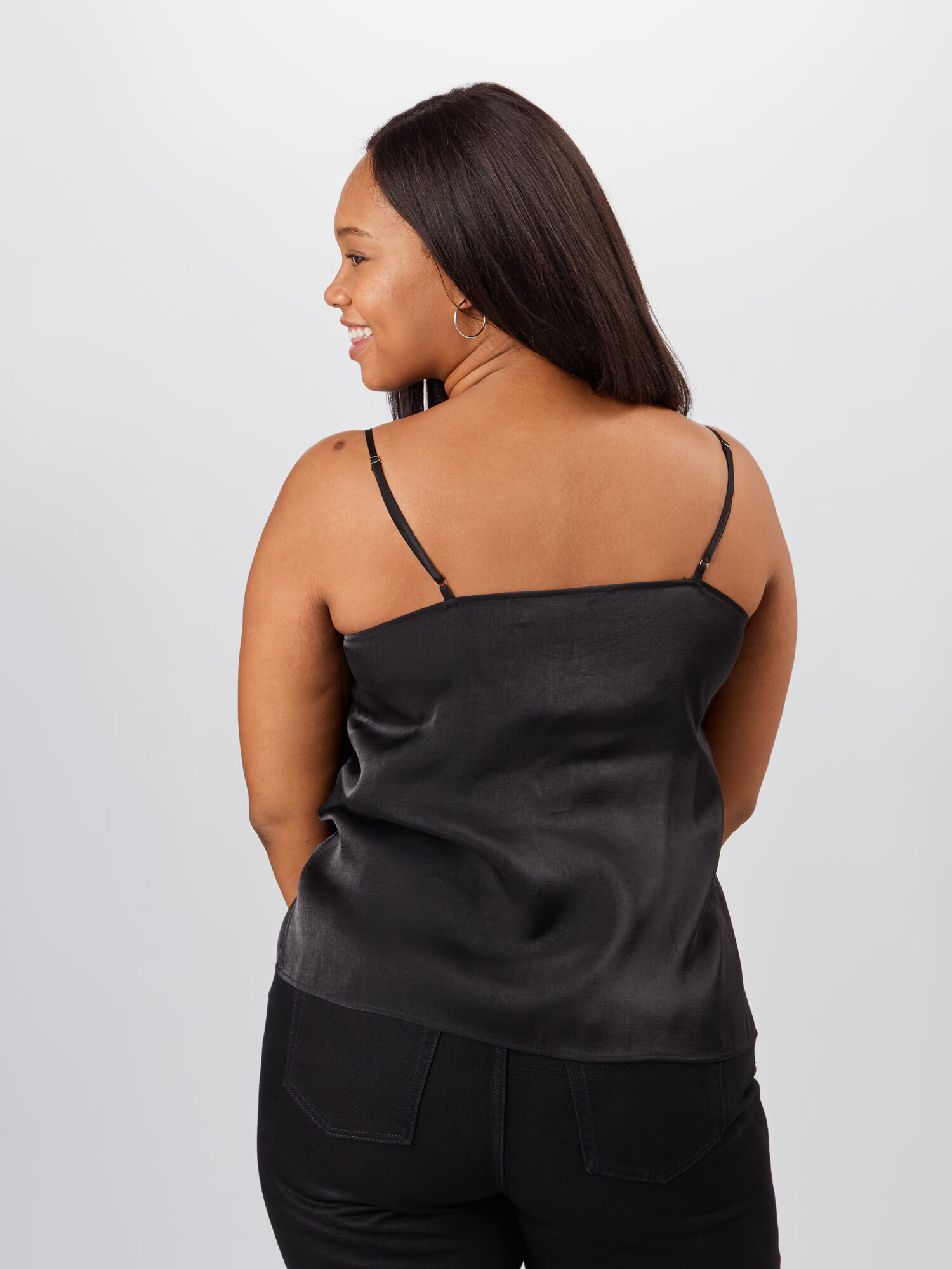 Vero Moda Curve Top 'KALIKA' negru - Pled.ro