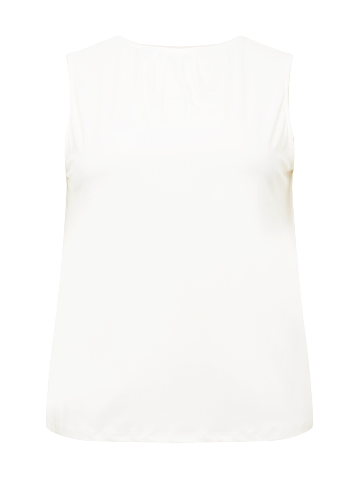 Vero Moda Curve Top 'MILLA' alb - Pled.ro