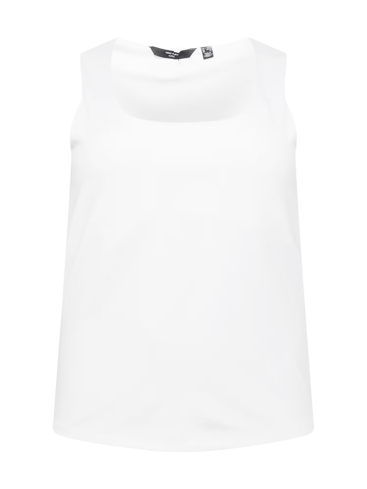 Vero Moda Curve Top 'MILLION' alb - Pled.ro