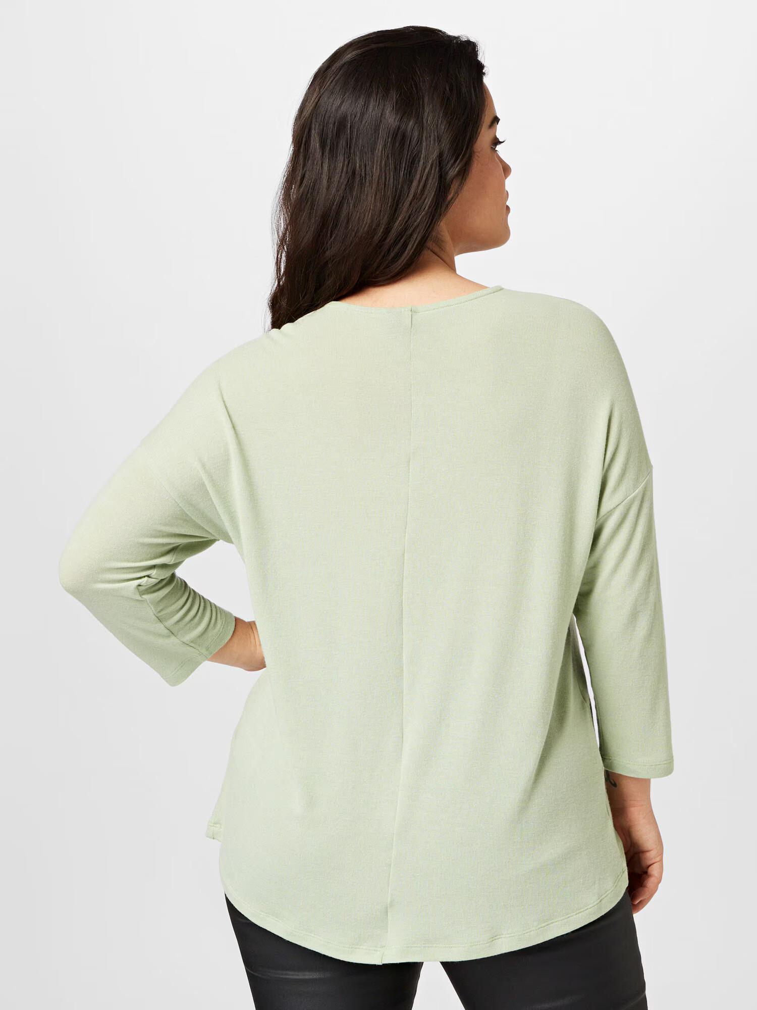 Vero Moda Curve Tricou 'Alma' verde pastel - Pled.ro